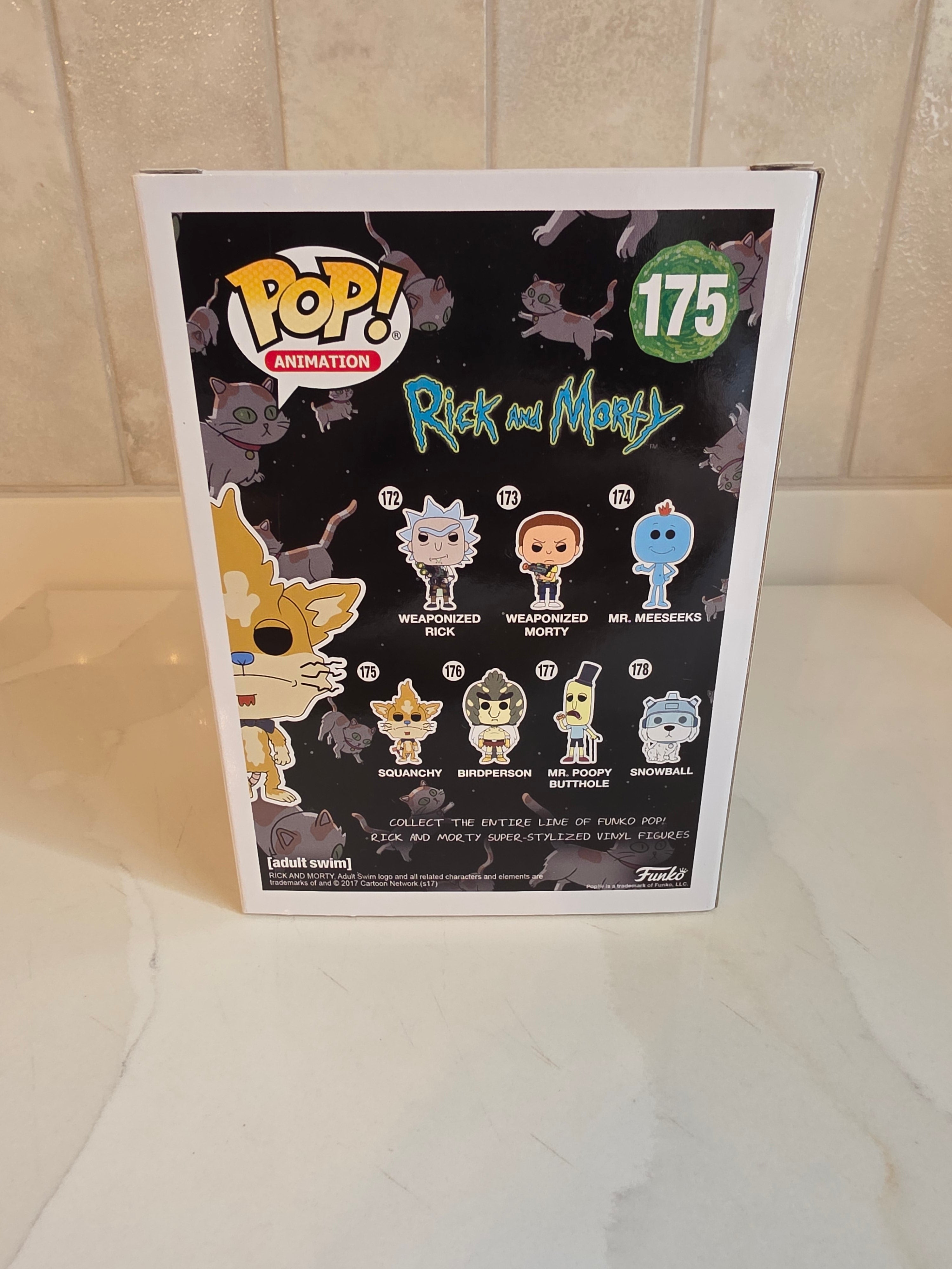 Funko Pop! Rick and Morty Squanchy 175 (pre-owned) - Frog Vault Collectables