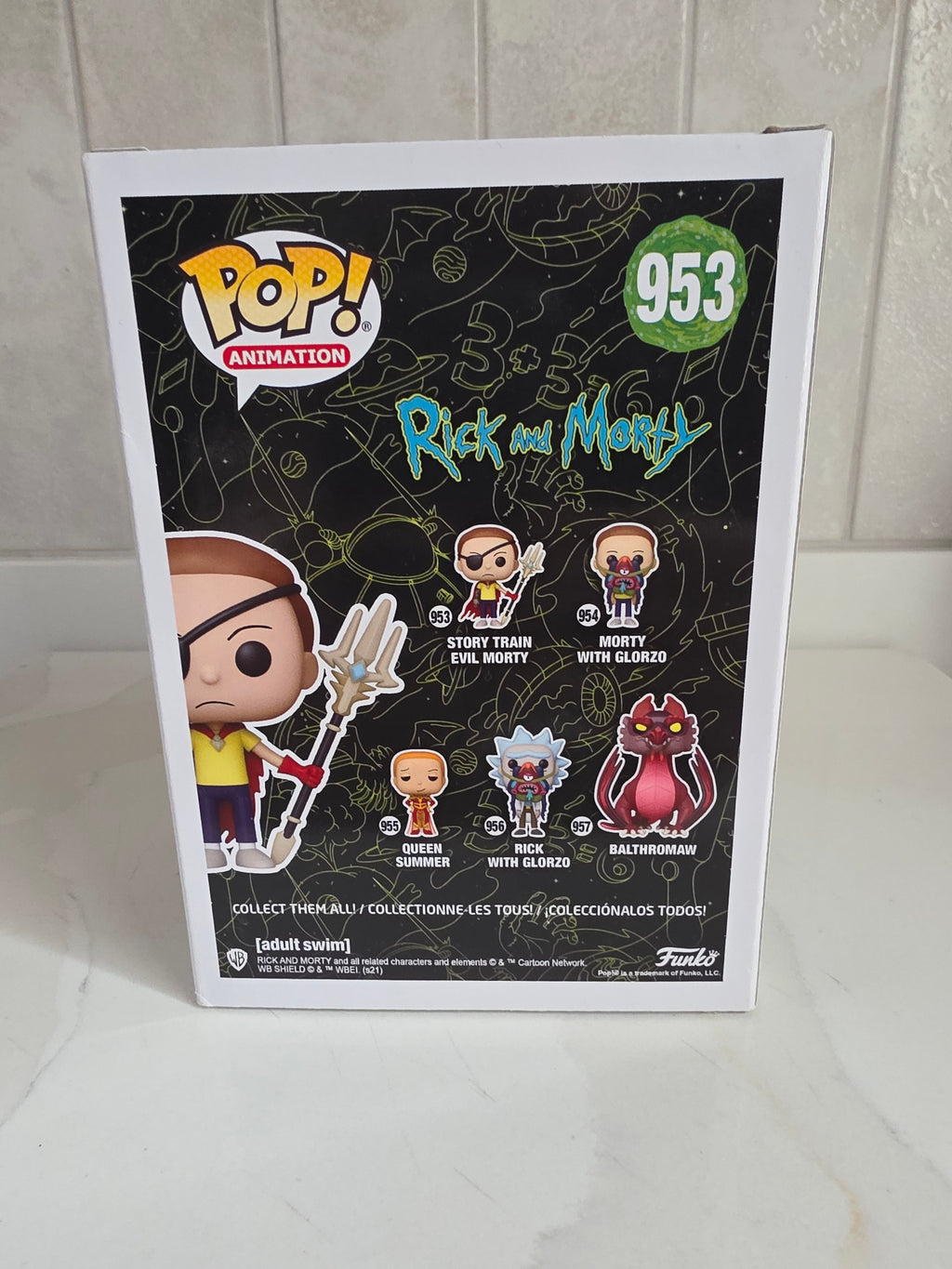 Funko Pop! Rick and Morty Story Train Evil Morty 953 (pre-owned) - Frog Vault Collectables
