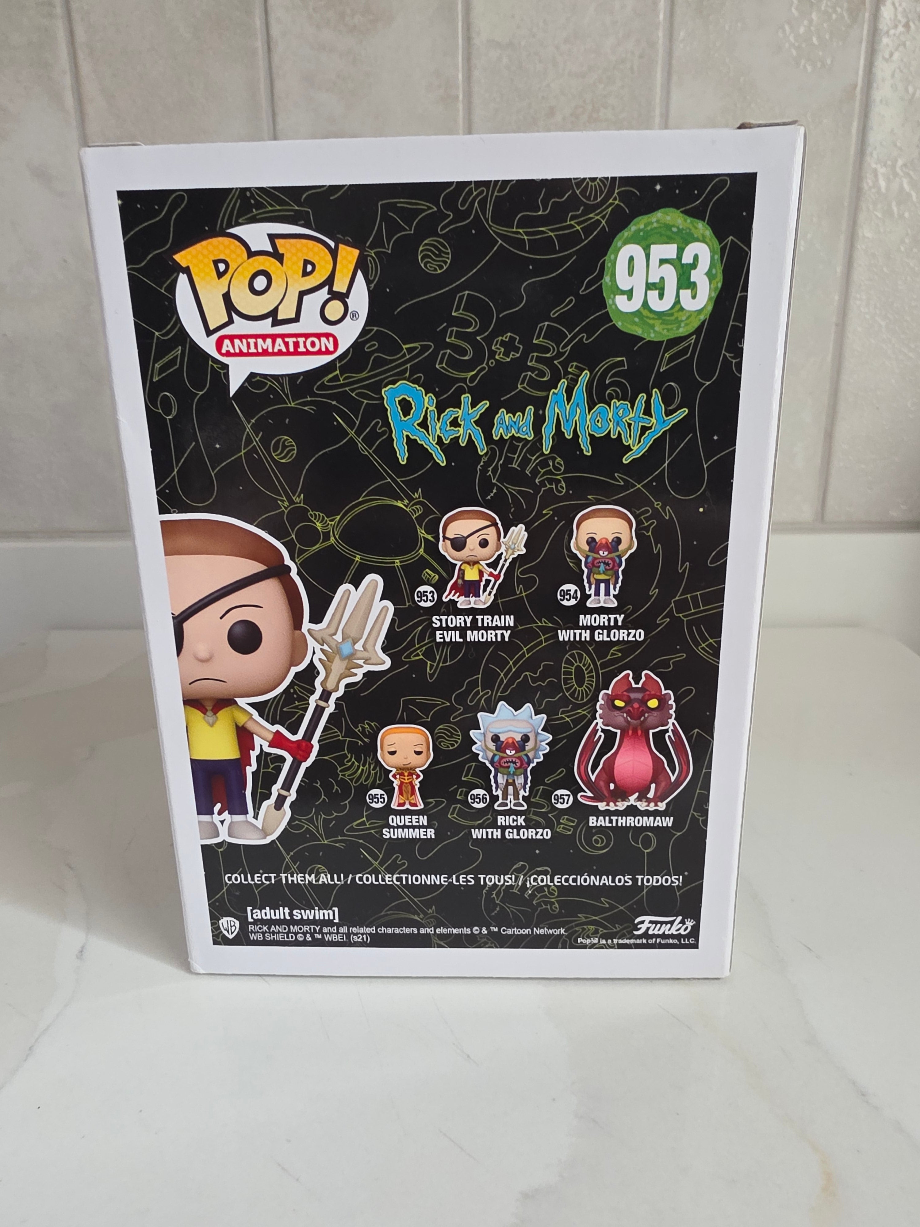 Funko Pop! Rick and Morty Story Train Evil Morty 953 (pre-owned) - Frog Vault Collectables