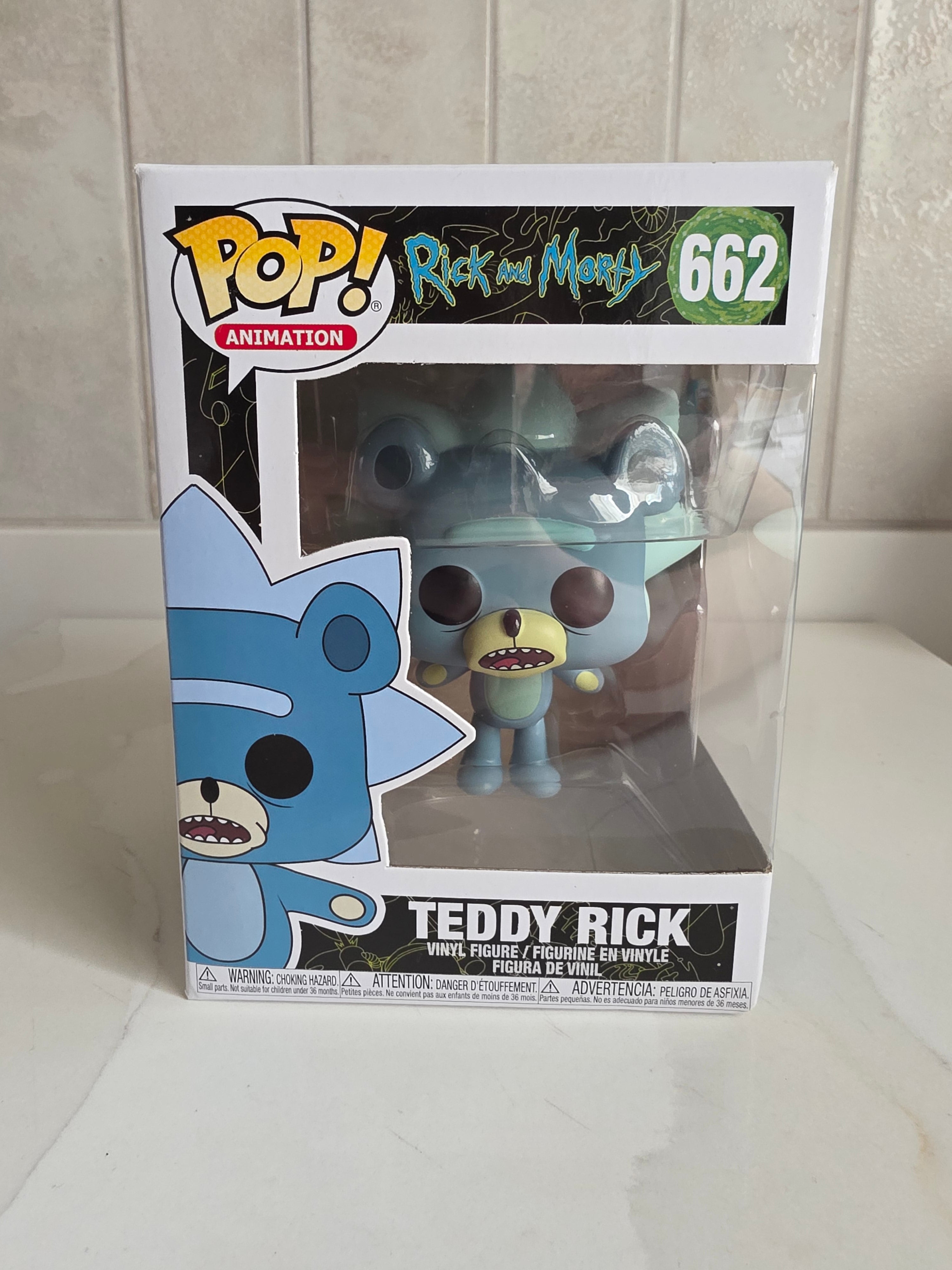 Funko Pop! Rick and Morty Teddy Rick 662 (pre-owned) - Frog Vault Collectables
