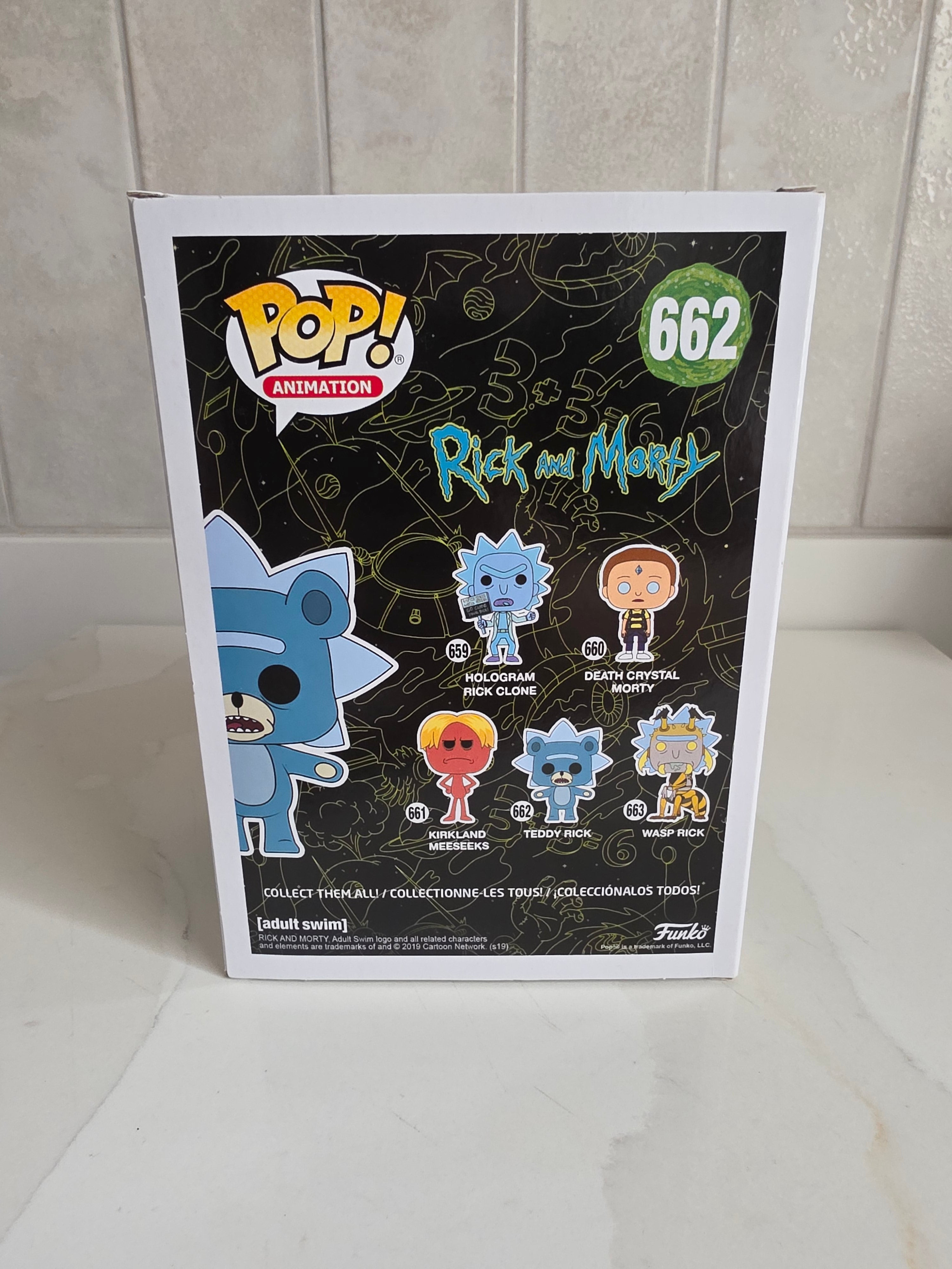 Funko Pop! Rick and Morty Teddy Rick 662 (pre-owned) - Frog Vault Collectables