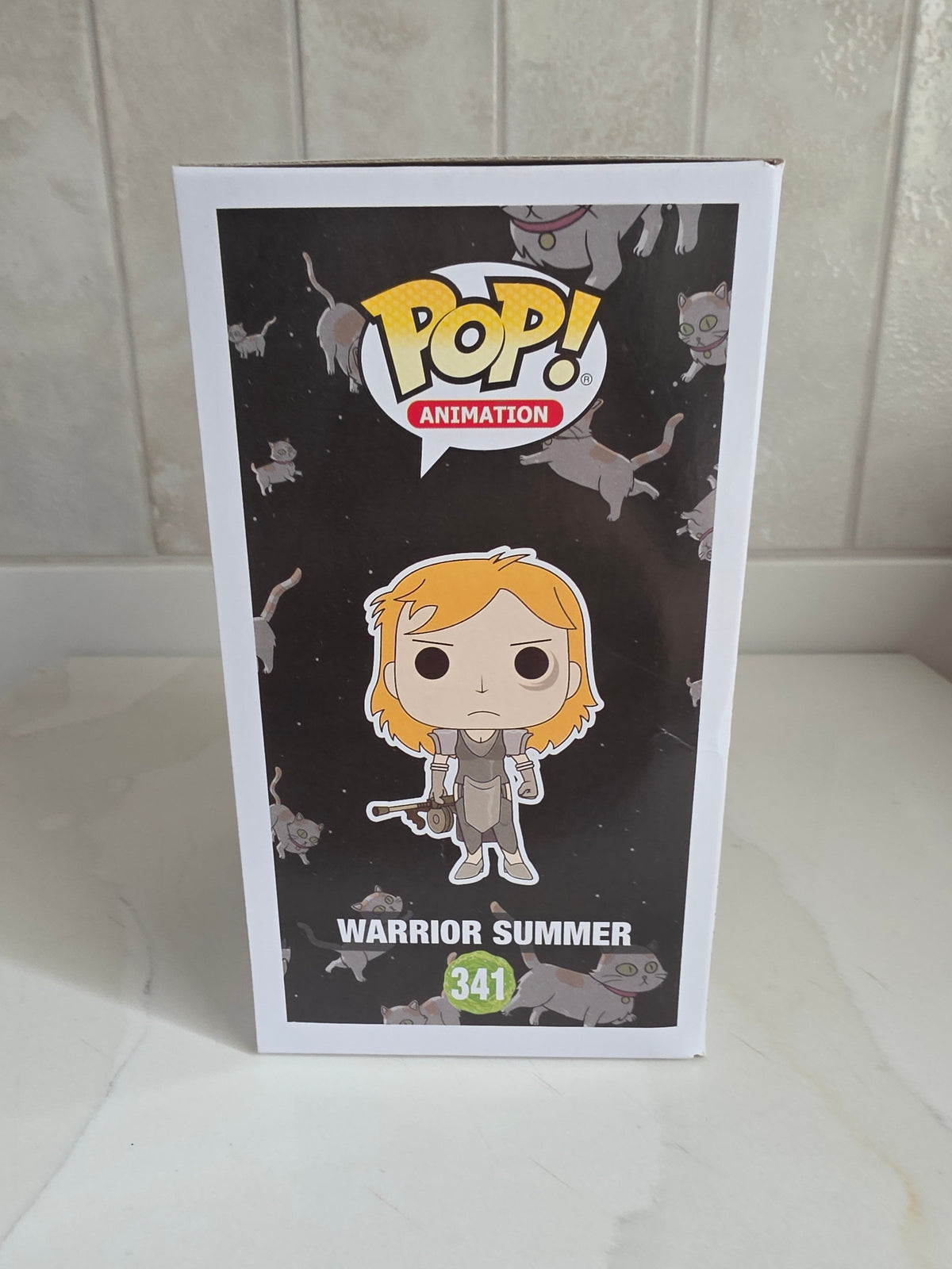 Funko Pop! Rick and Morty Warrior Summer 341 (pre-owned) - Frog Vault Collectables