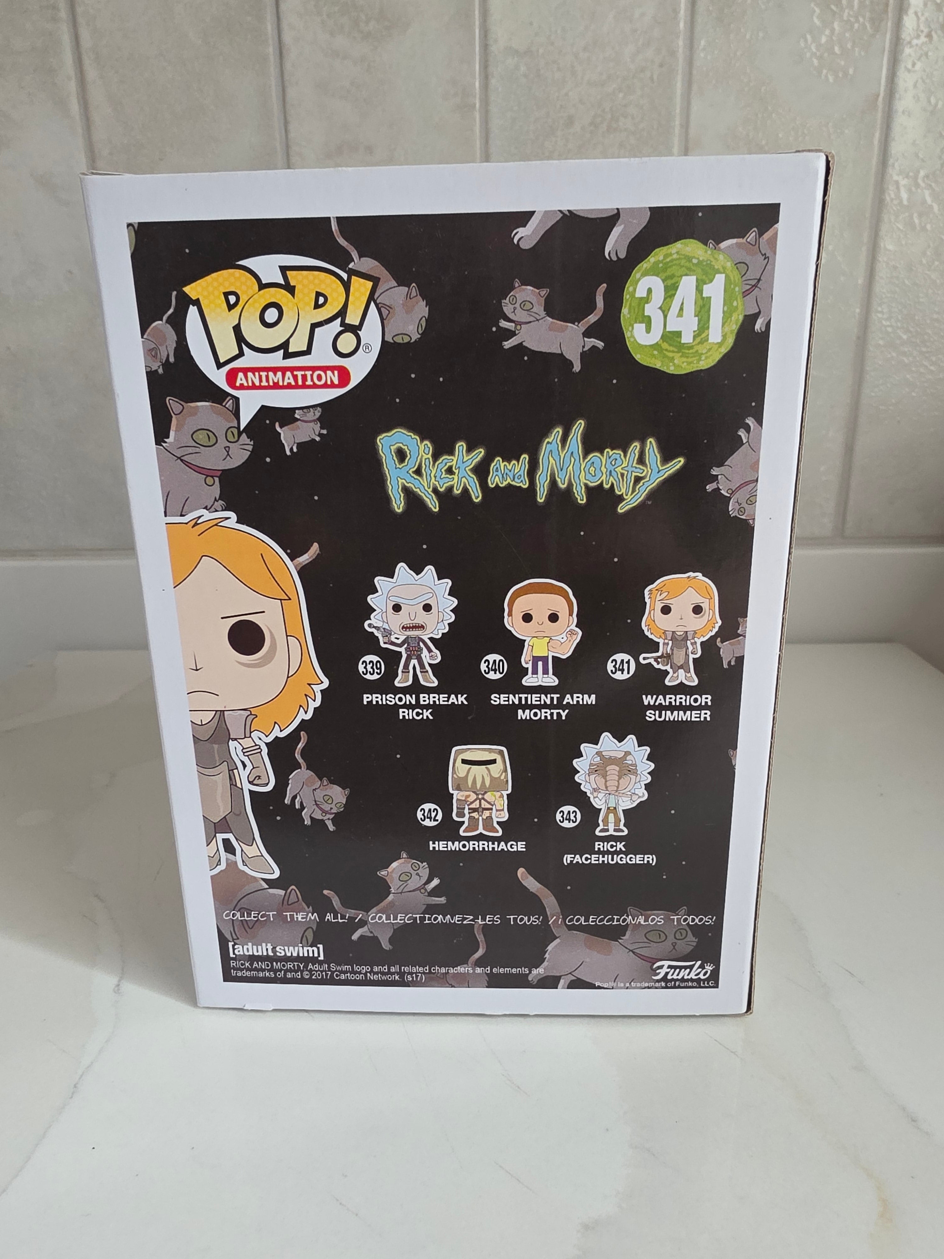 Funko Pop! Rick and Morty Warrior Summer 341 (pre-owned) - Frog Vault Collectables