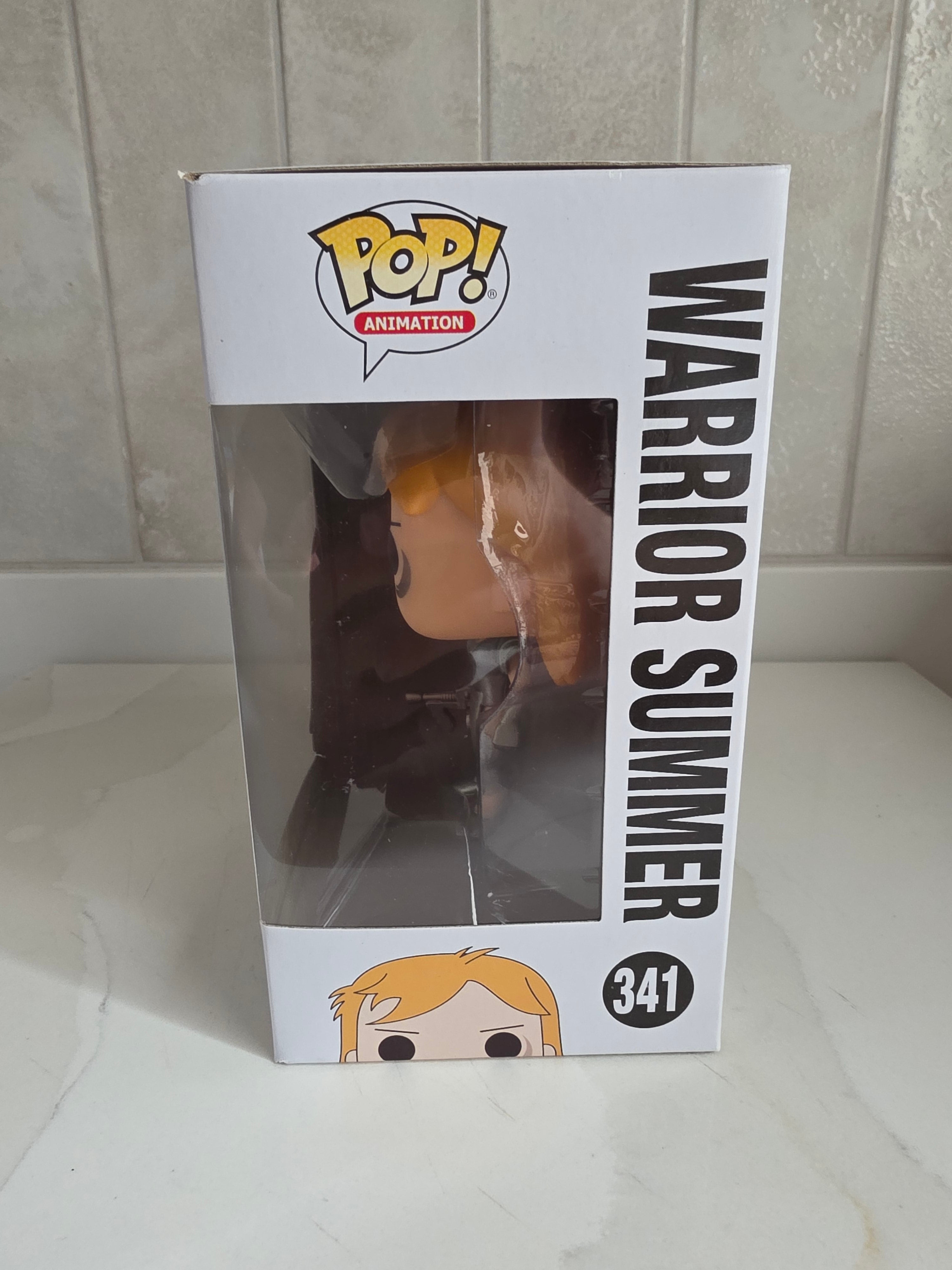 Funko Pop! Rick and Morty Warrior Summer 341 (pre-owned) - Frog Vault Collectables