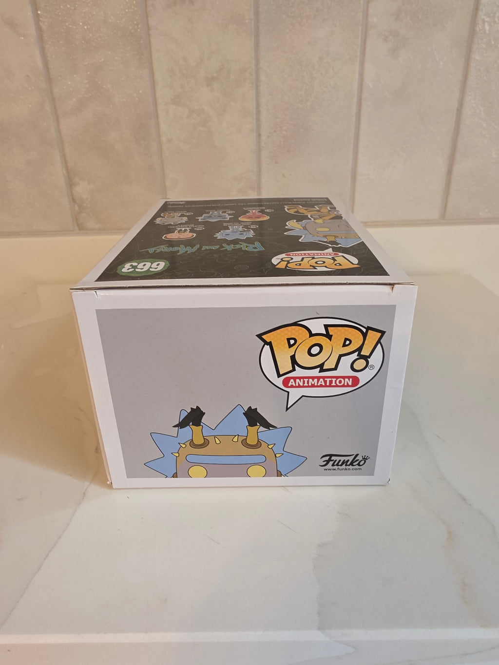 Funko Pop! Rick and Morty Wasp Rick 663 (pre-owned) - Frog Vault Collectables