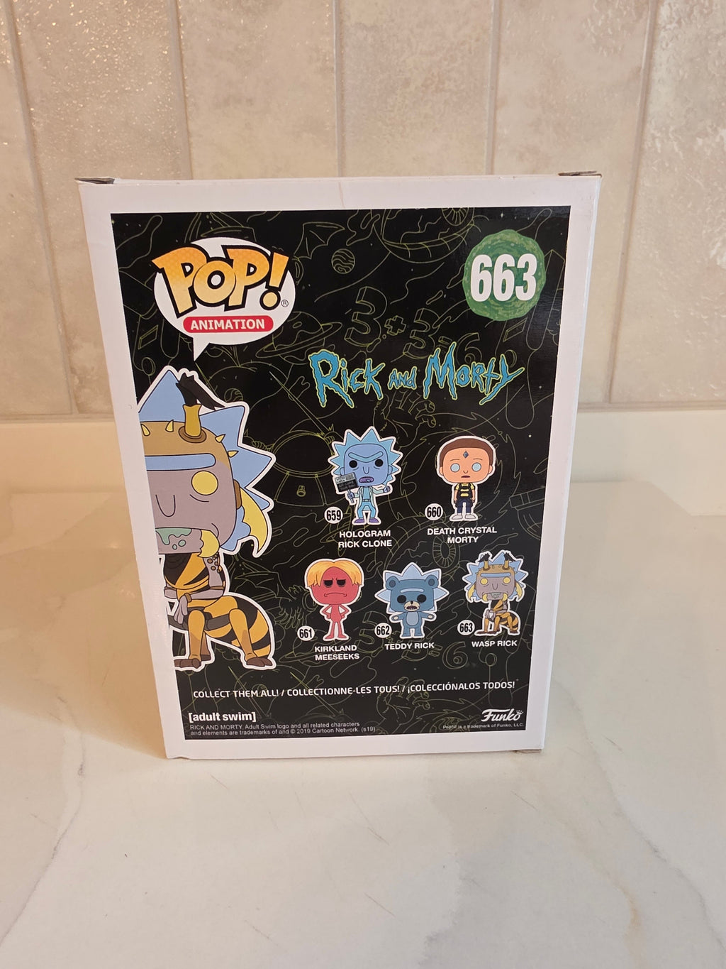 Funko Pop! Rick and Morty Wasp Rick 663 (pre-owned) - Frog Vault Collectables