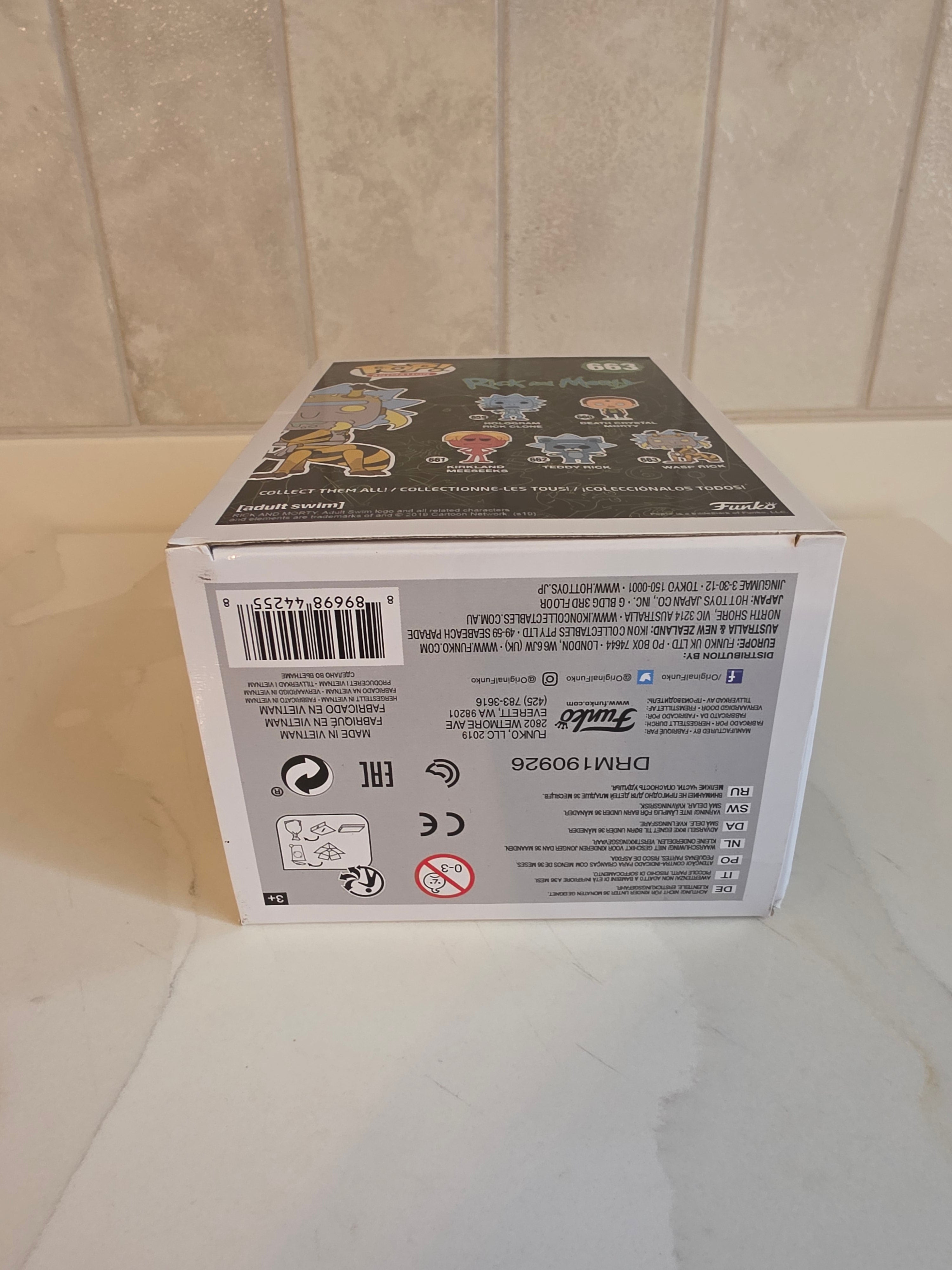 Funko Pop! Rick and Morty Wasp Rick 663 (pre-owned) - Frog Vault Collectables