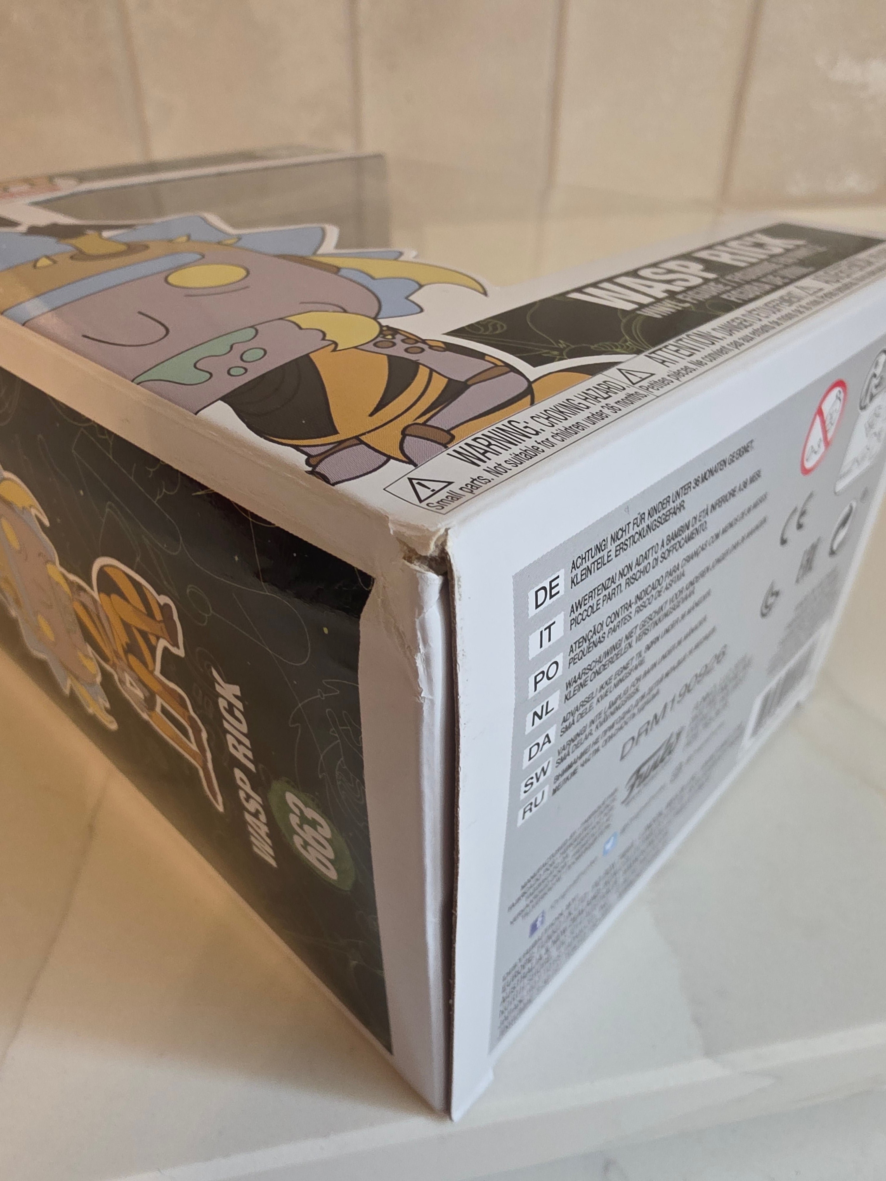 Funko Pop! Rick and Morty Wasp Rick 663 (pre-owned) - Frog Vault Collectables