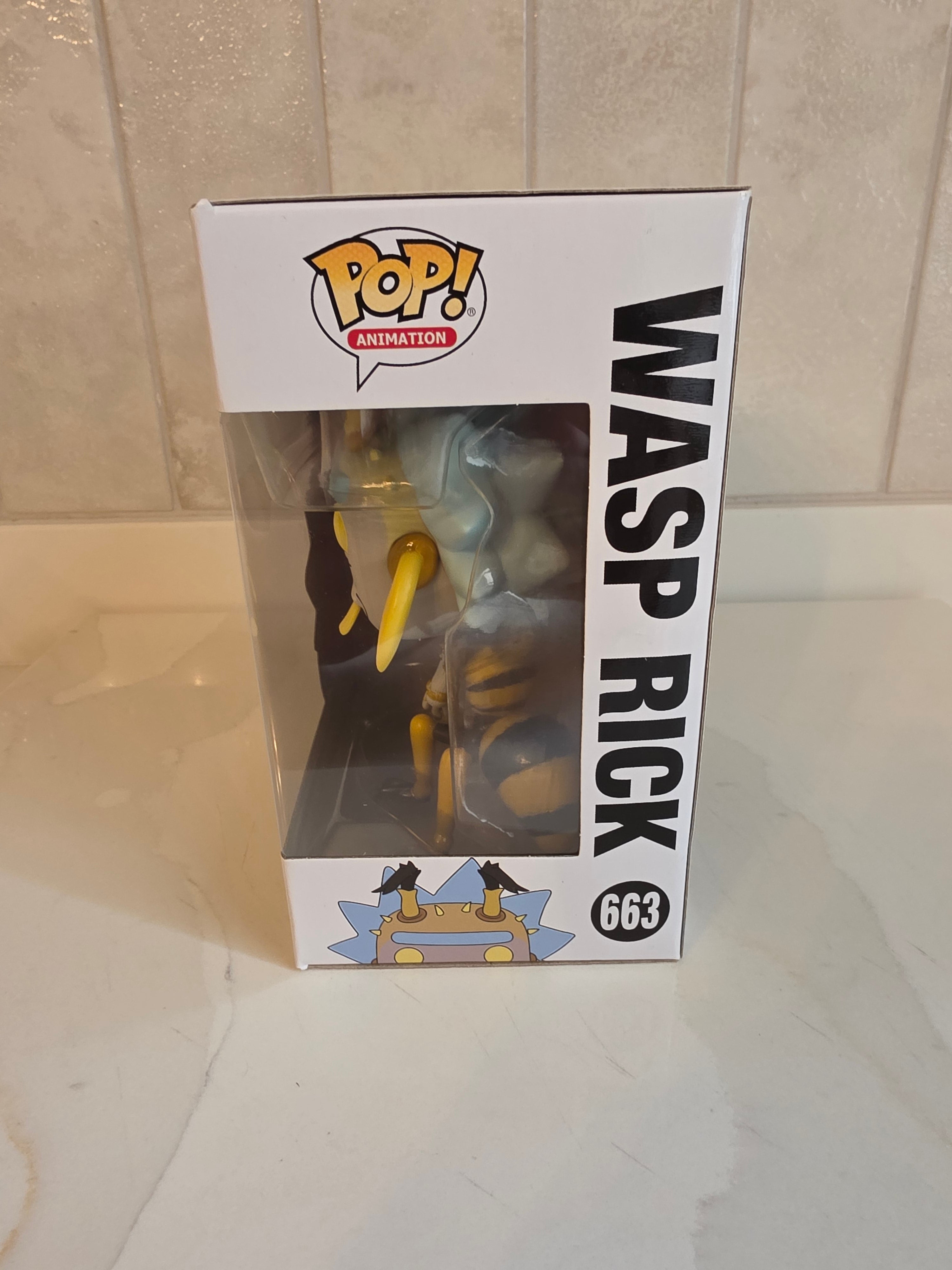 Funko Pop! Rick and Morty Wasp Rick 663 (pre-owned) - Frog Vault Collectables