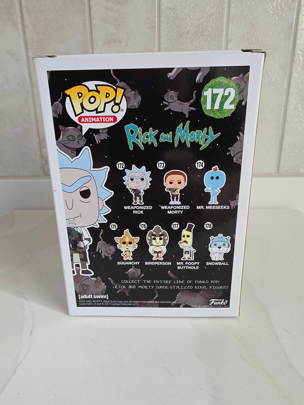 Funko Pop! Rick and Morty Weaponized Rick 172 Chase edition (pre-owned) - Frog Vault Collectables