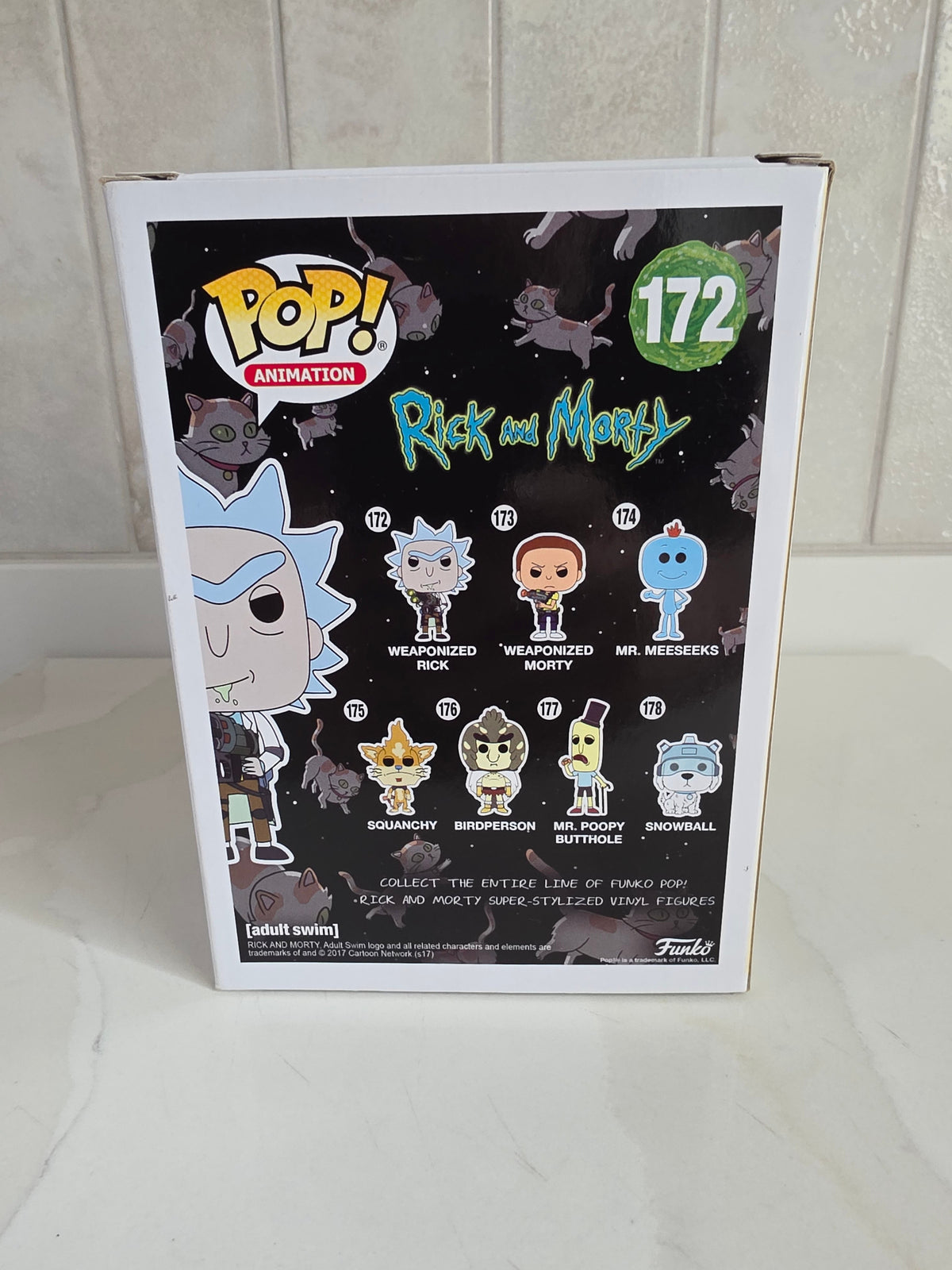 Funko Pop! Rick and Morty Weaponized Rick 172 Chase edition (pre-owned) - Frog Vault Collectables