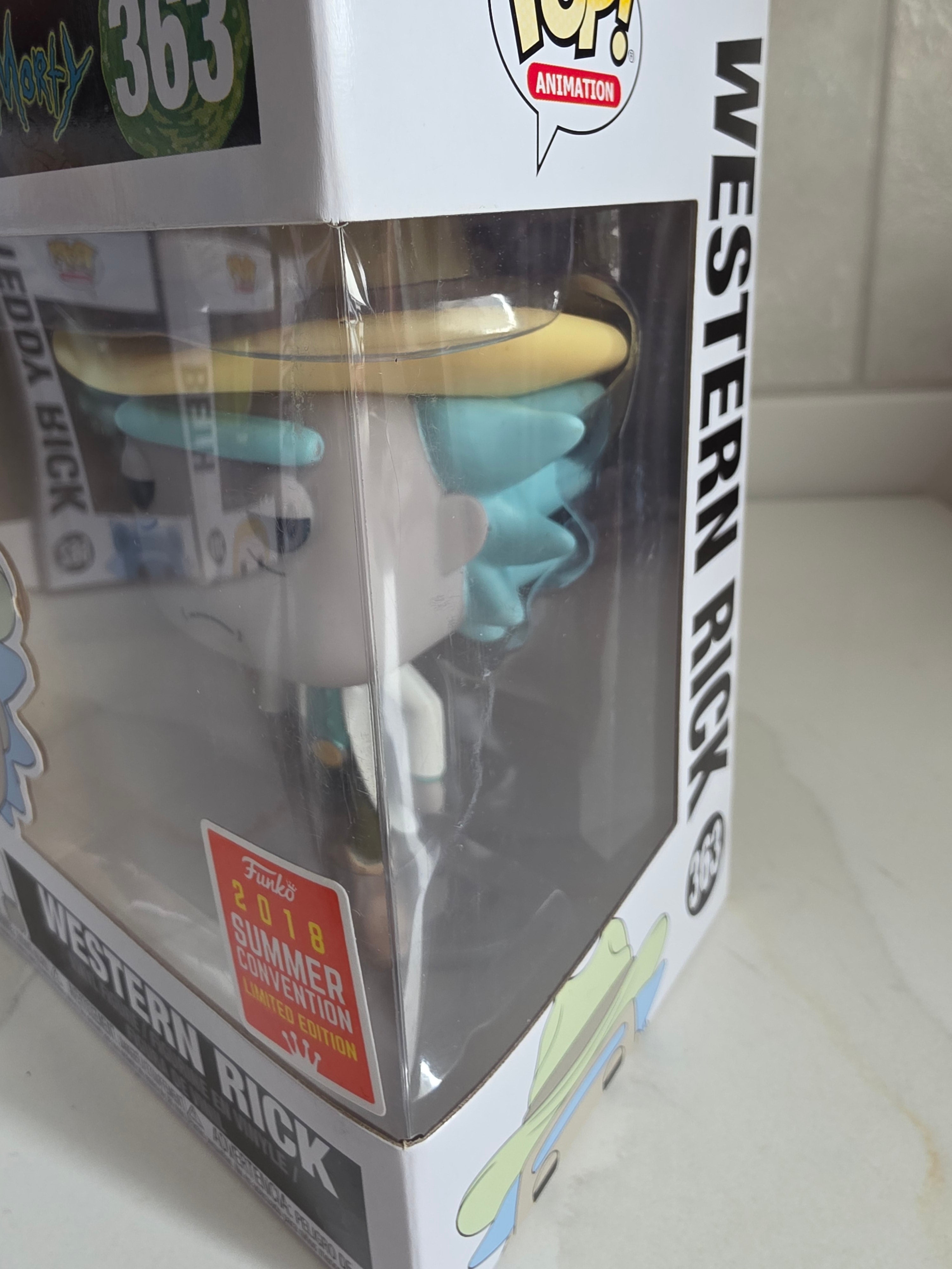 Funko Pop! Rick and Morty Western Rick 363 (pre-owned) - Frog Vault Collectables