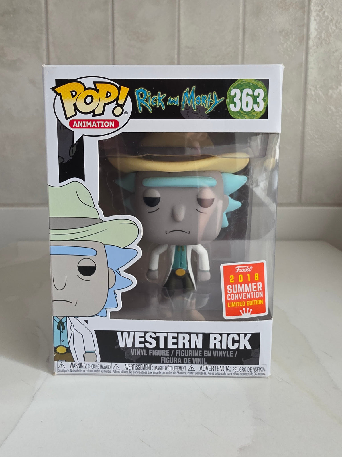 Funko Pop! Rick and Morty Western Rick 363 (pre-owned) - Frog Vault Collectables