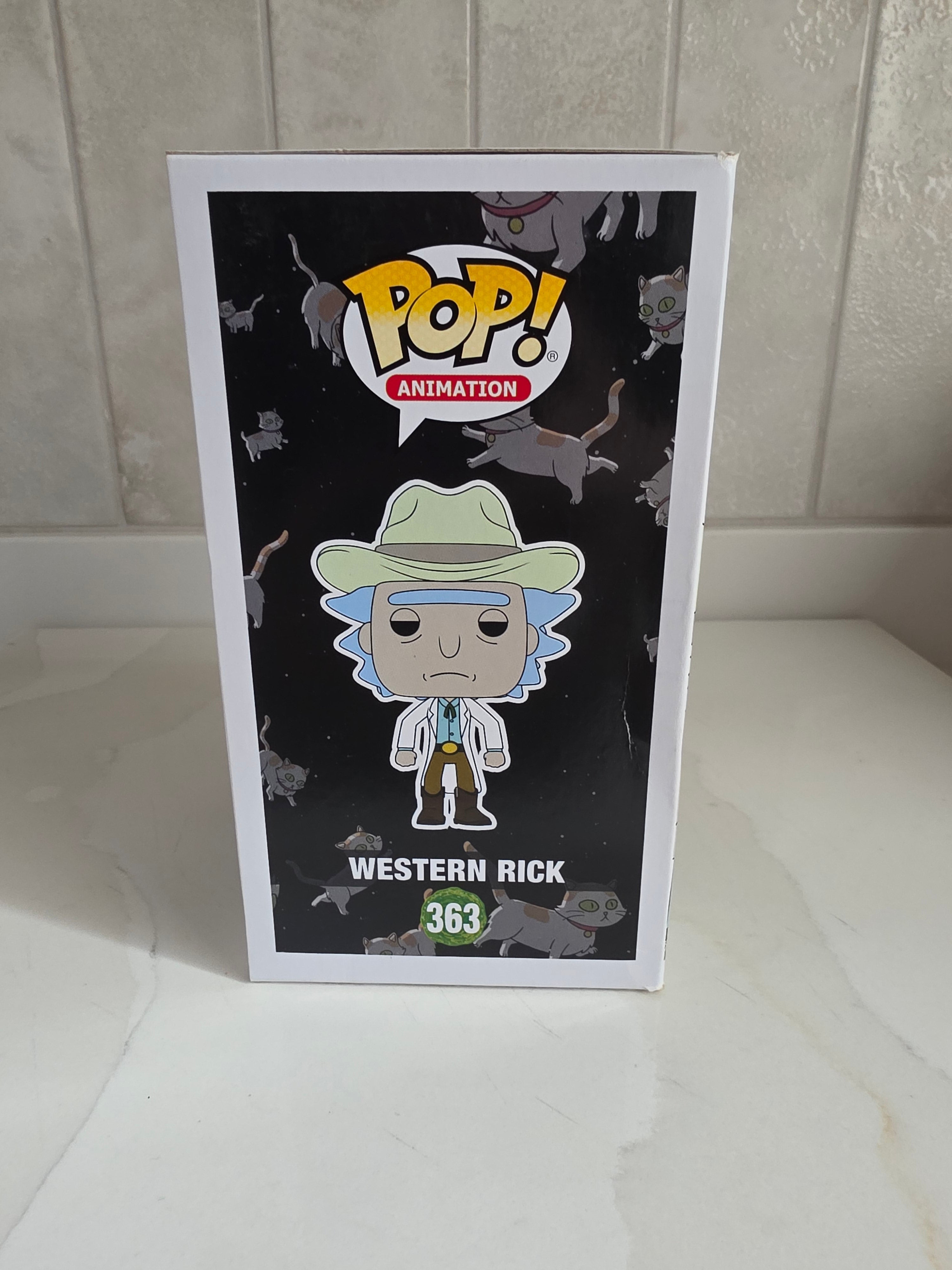 Funko Pop! Rick and Morty Western Rick 363 (pre-owned) - Frog Vault Collectables