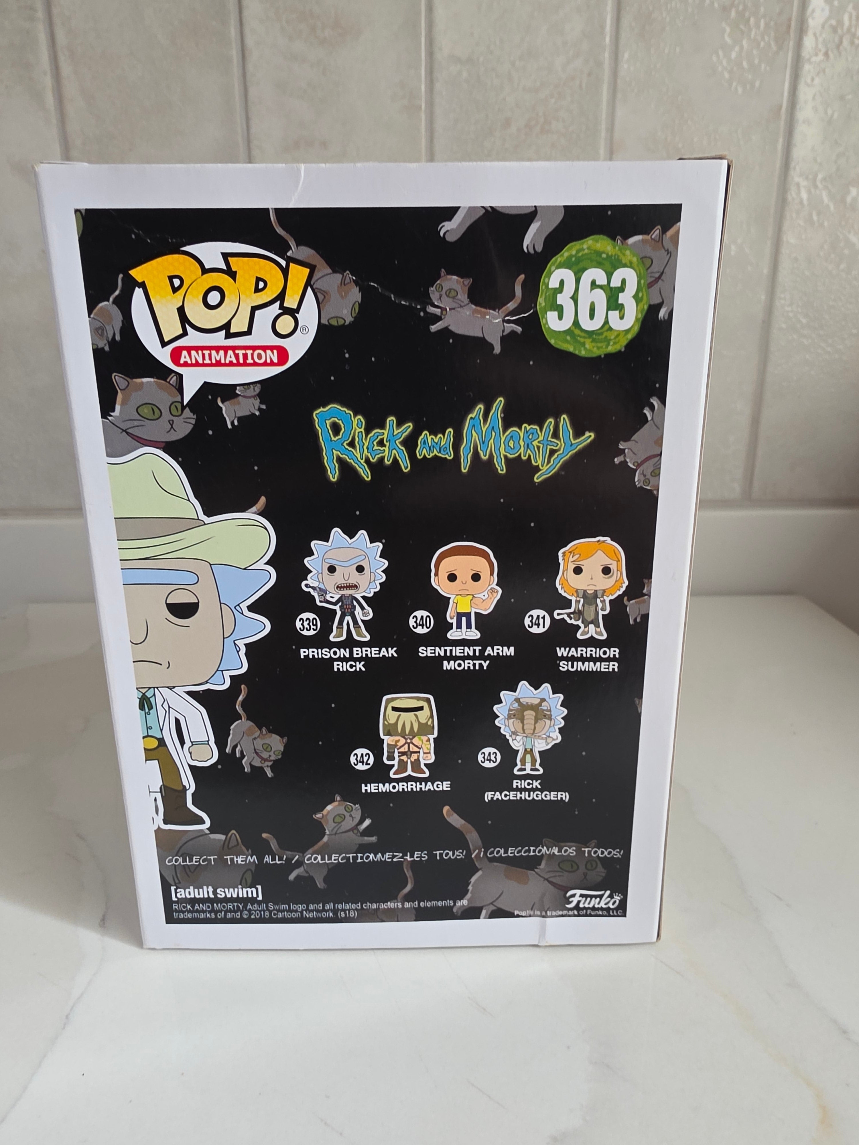 Funko Pop! Rick and Morty Western Rick 363 (pre-owned) - Frog Vault Collectables