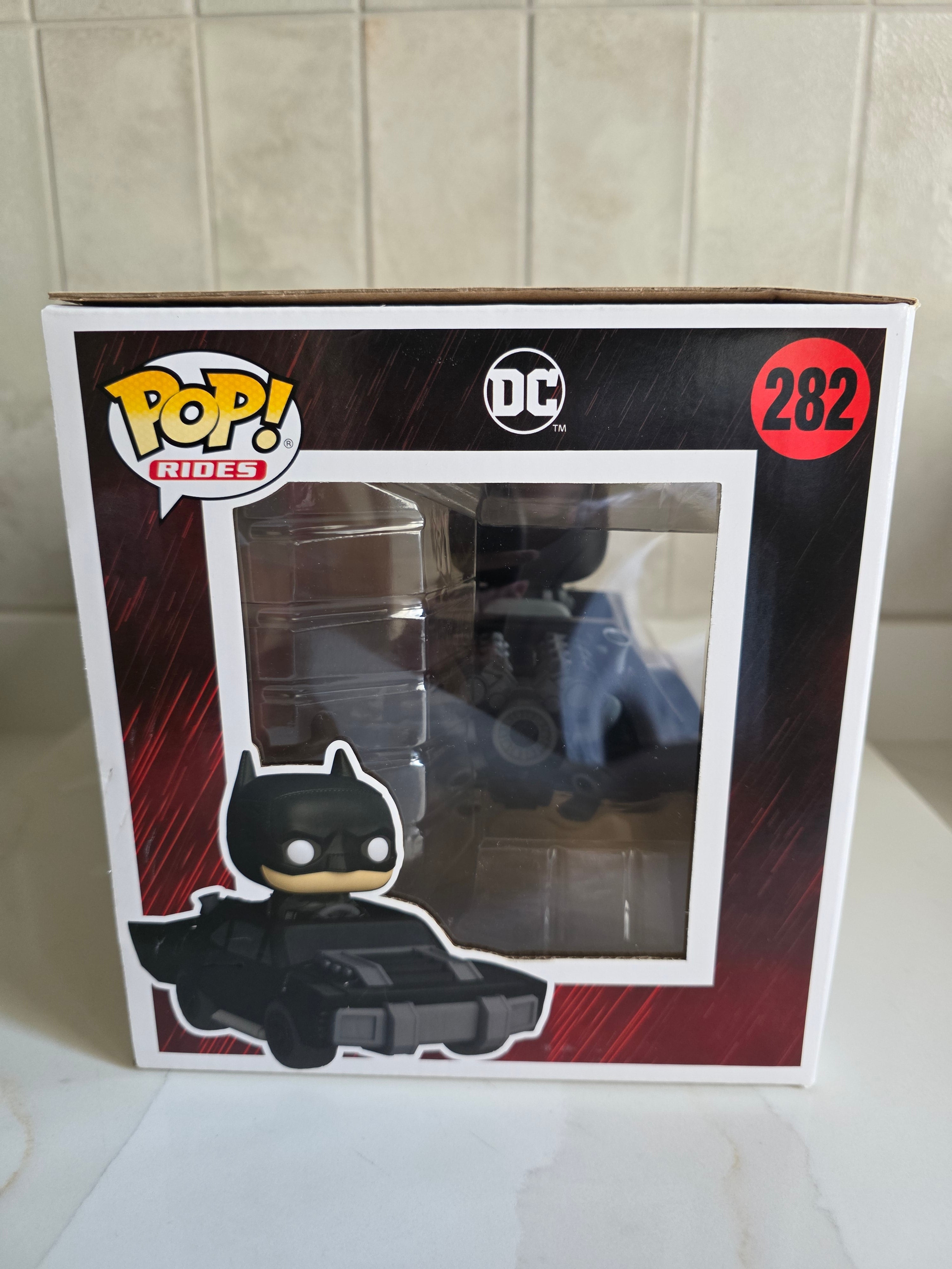 Funko Pop! Rides Batman in Batmobile 282 (pre-owned) - Frog Vault Collectables