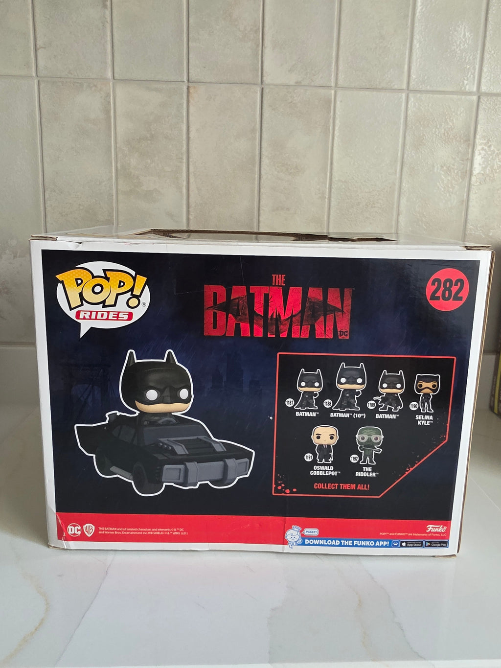 Funko Pop! Rides Batman in Batmobile 282 (pre-owned) - Frog Vault Collectables