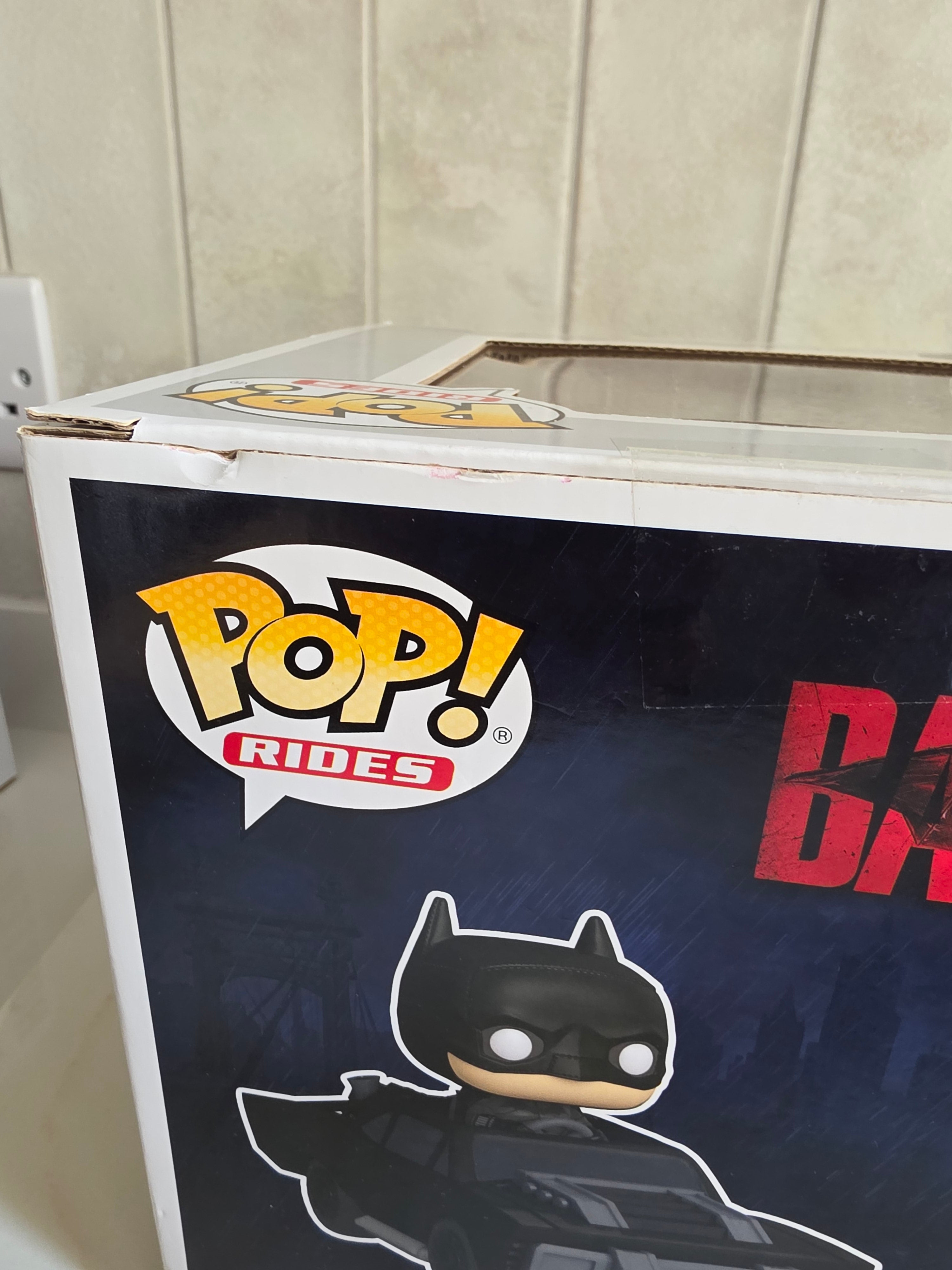 Funko Pop! Rides Batman in Batmobile 282 (pre-owned) - Frog Vault Collectables