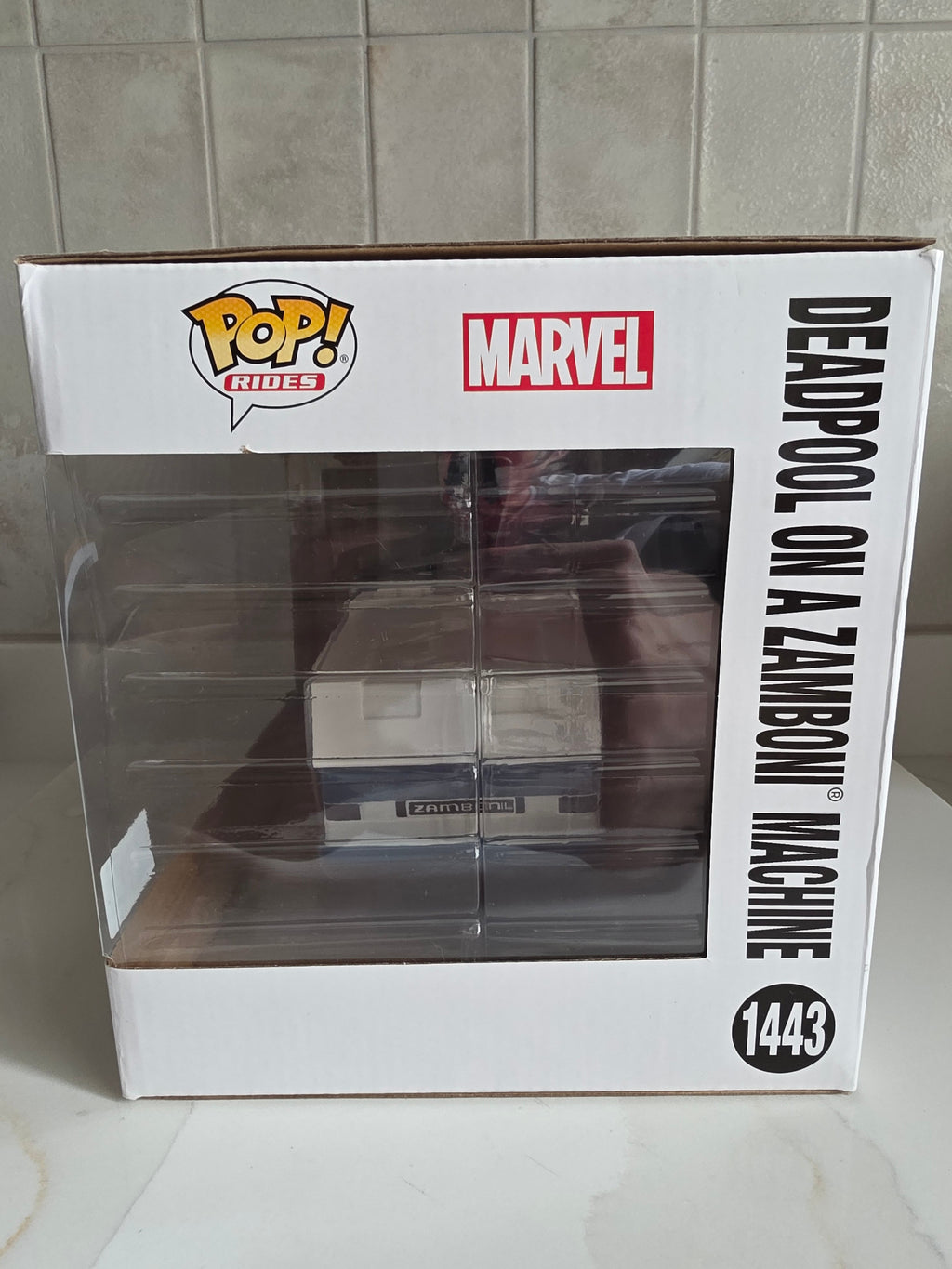 Funko Pop! Rides Deadpool on a Zamboni Machine 1443 (pre-owned) - Frog Vault Collectables