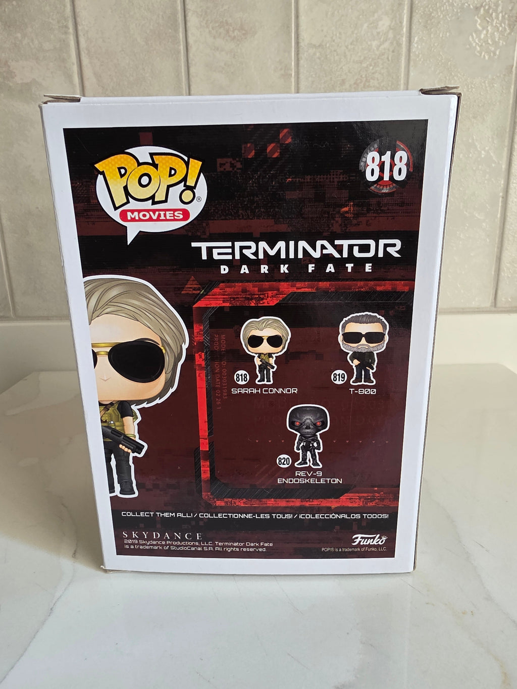Funko Pop! Sarah Connor 818 (pre-owned) - Frog Vault Collectables