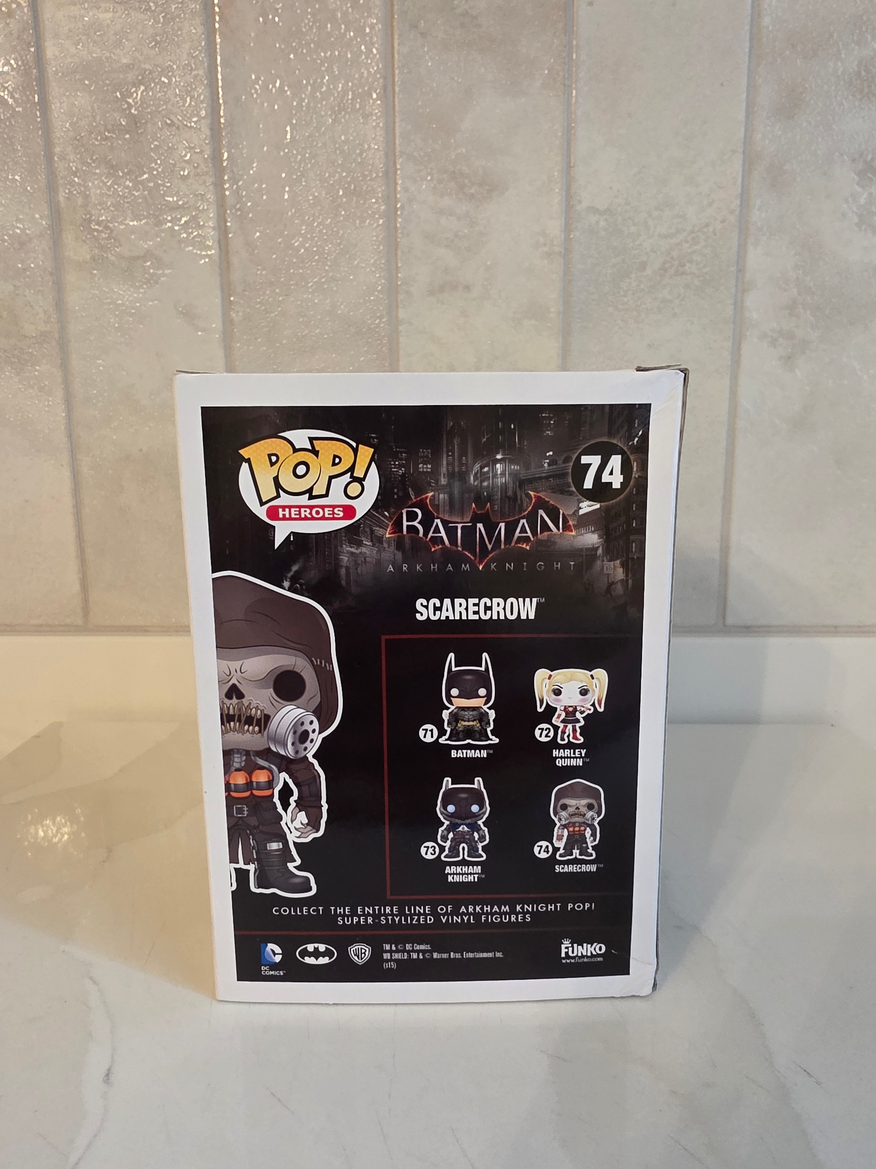 Funko Pop! Scarecrow 74 (pre-owned) - Frog Vault Collectables