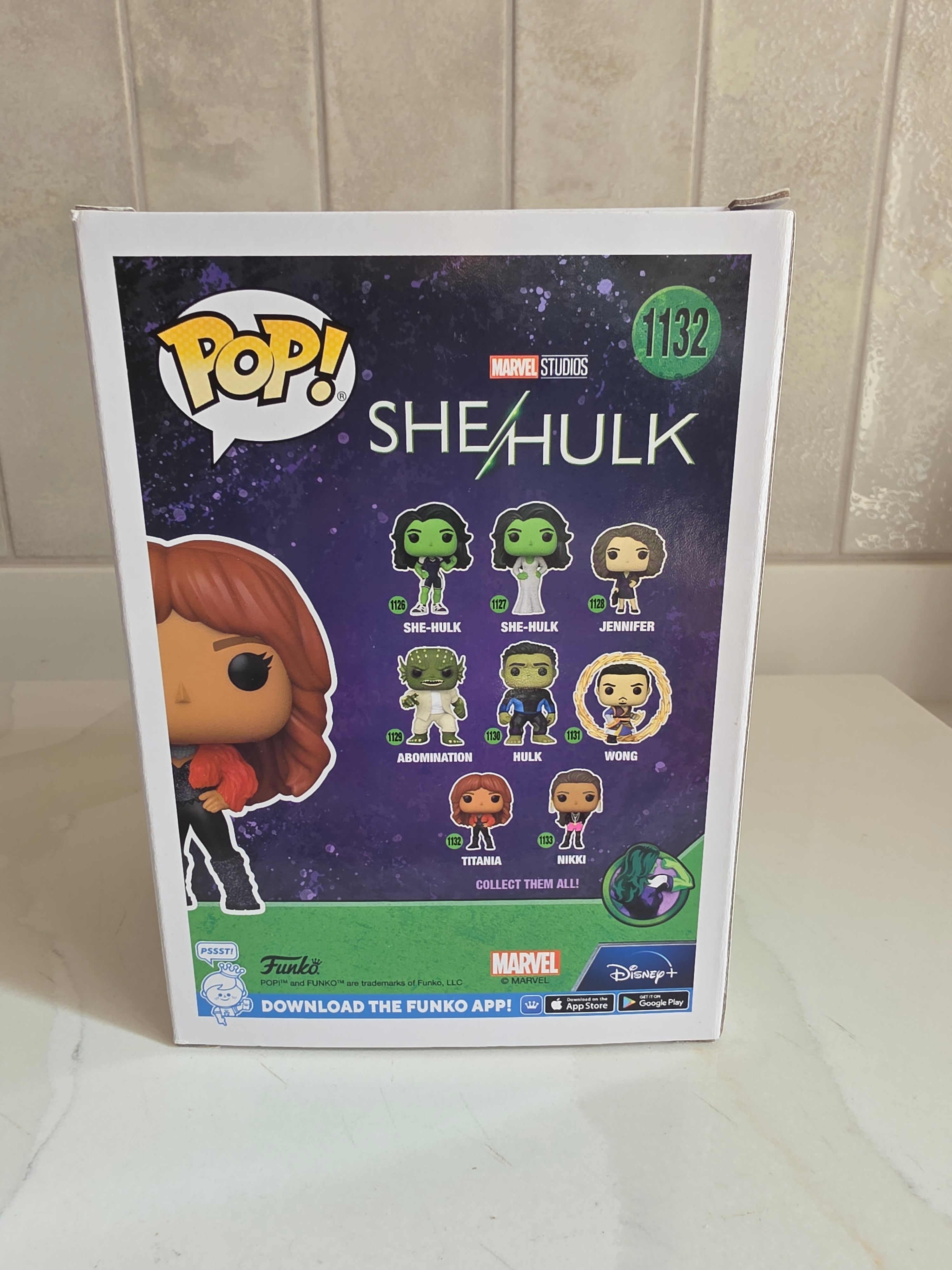 Funko Pop! She Hulk Titania 1132 (pre-owned) - Frog Vault Collectables
