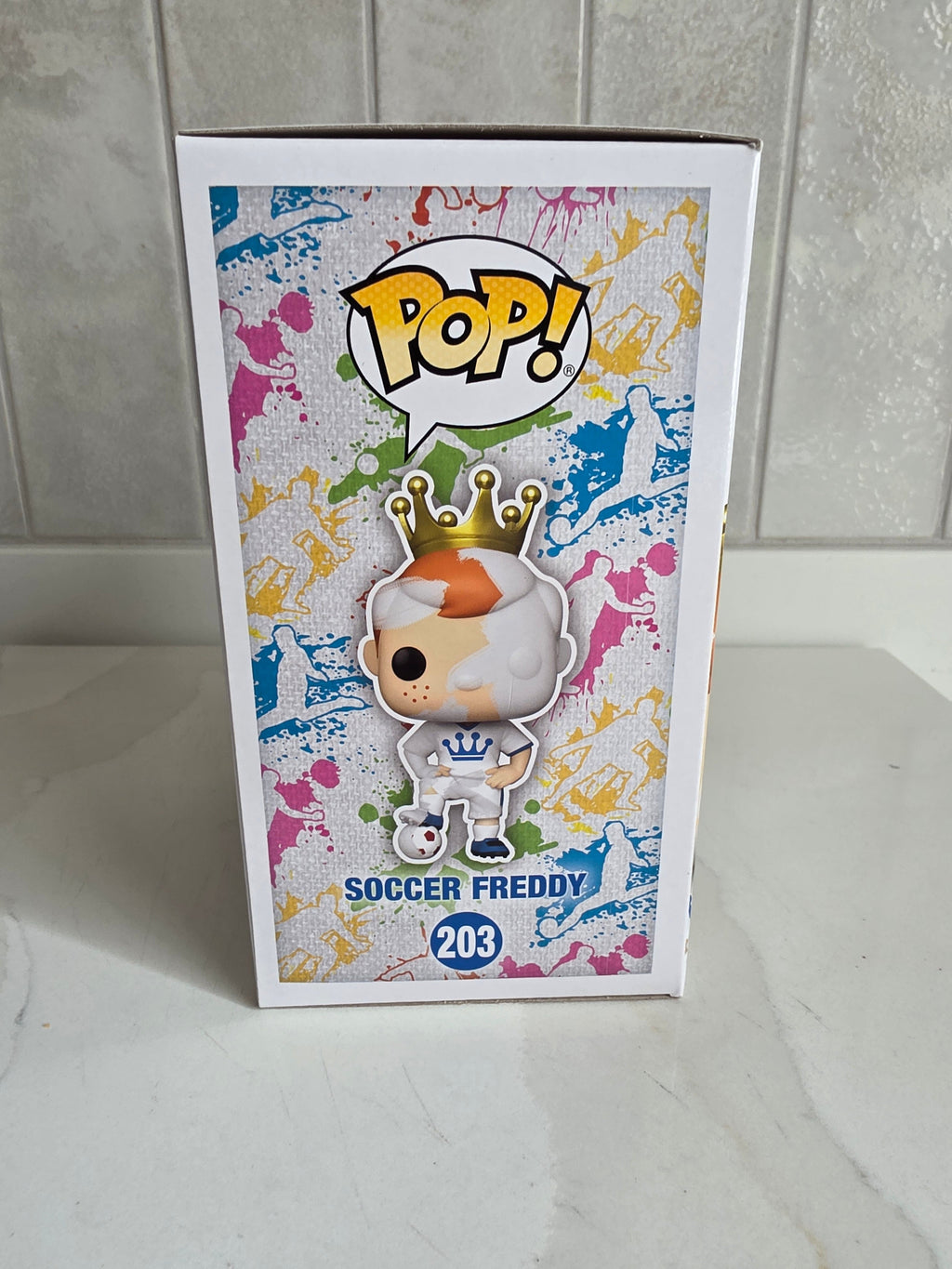 Funko Pop! Soccer Freddy 203 (pre-owned) - Frog Vault Collectables