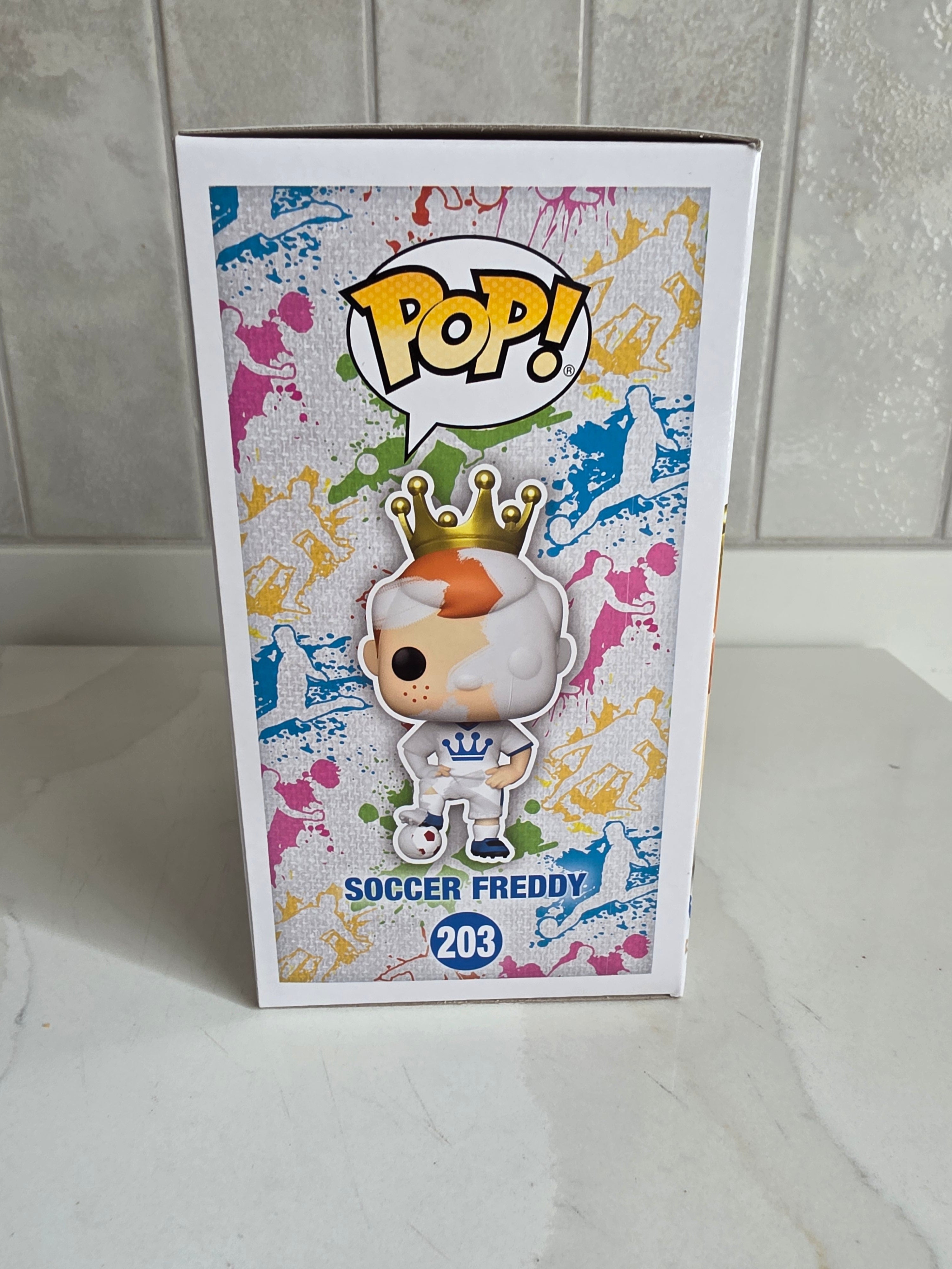 Funko Pop! Soccer Freddy 203 (pre-owned) - Frog Vault Collectables