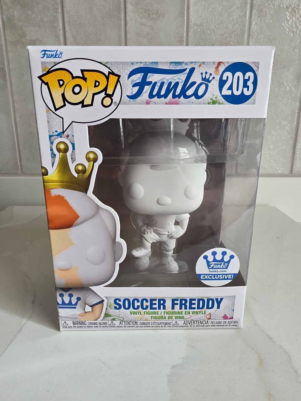 Funko Pop! Soccer Freddy 203 (pre-owned) - Frog Vault Collectables