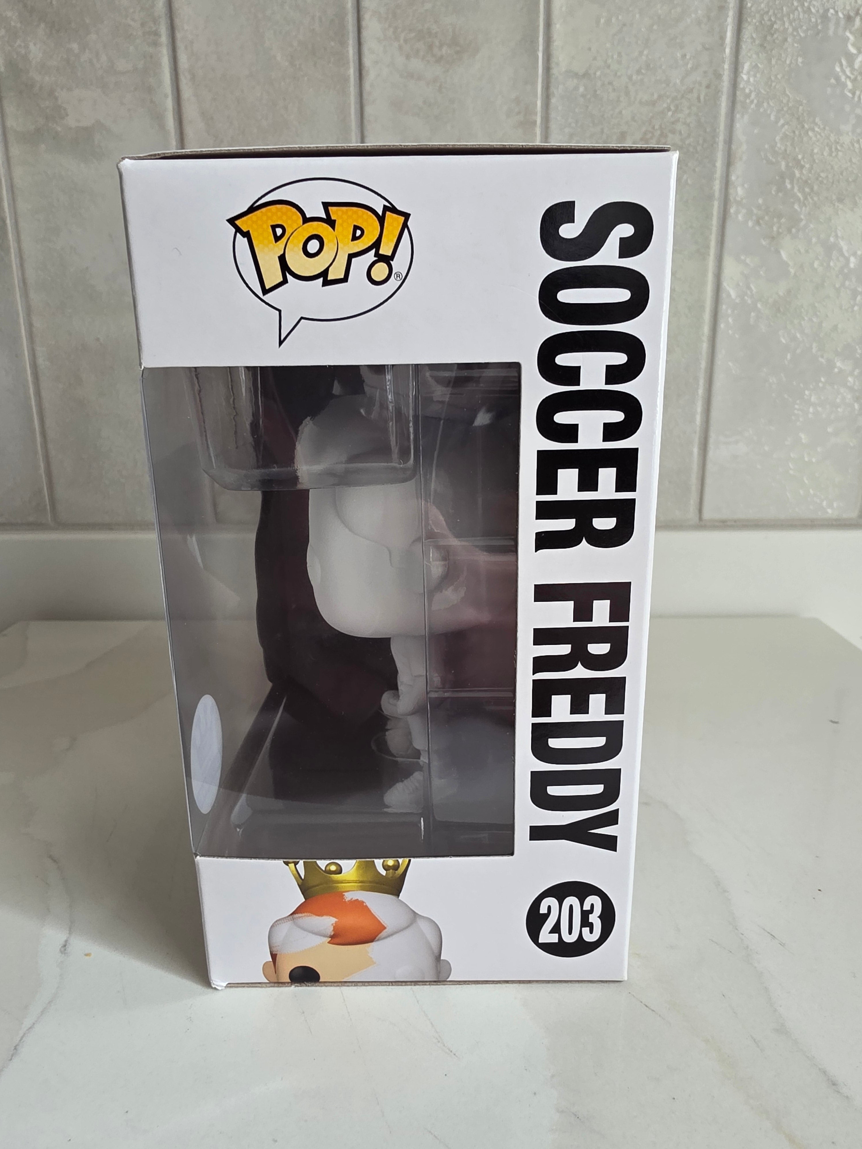 Funko Pop! Soccer Freddy 203 (pre-owned) - Frog Vault Collectables