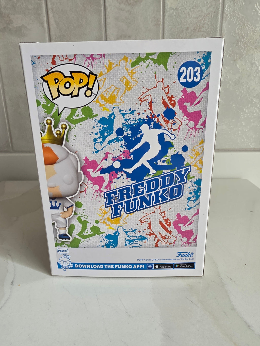 Funko Pop! Soccer Freddy 203 (pre-owned) - Frog Vault Collectables