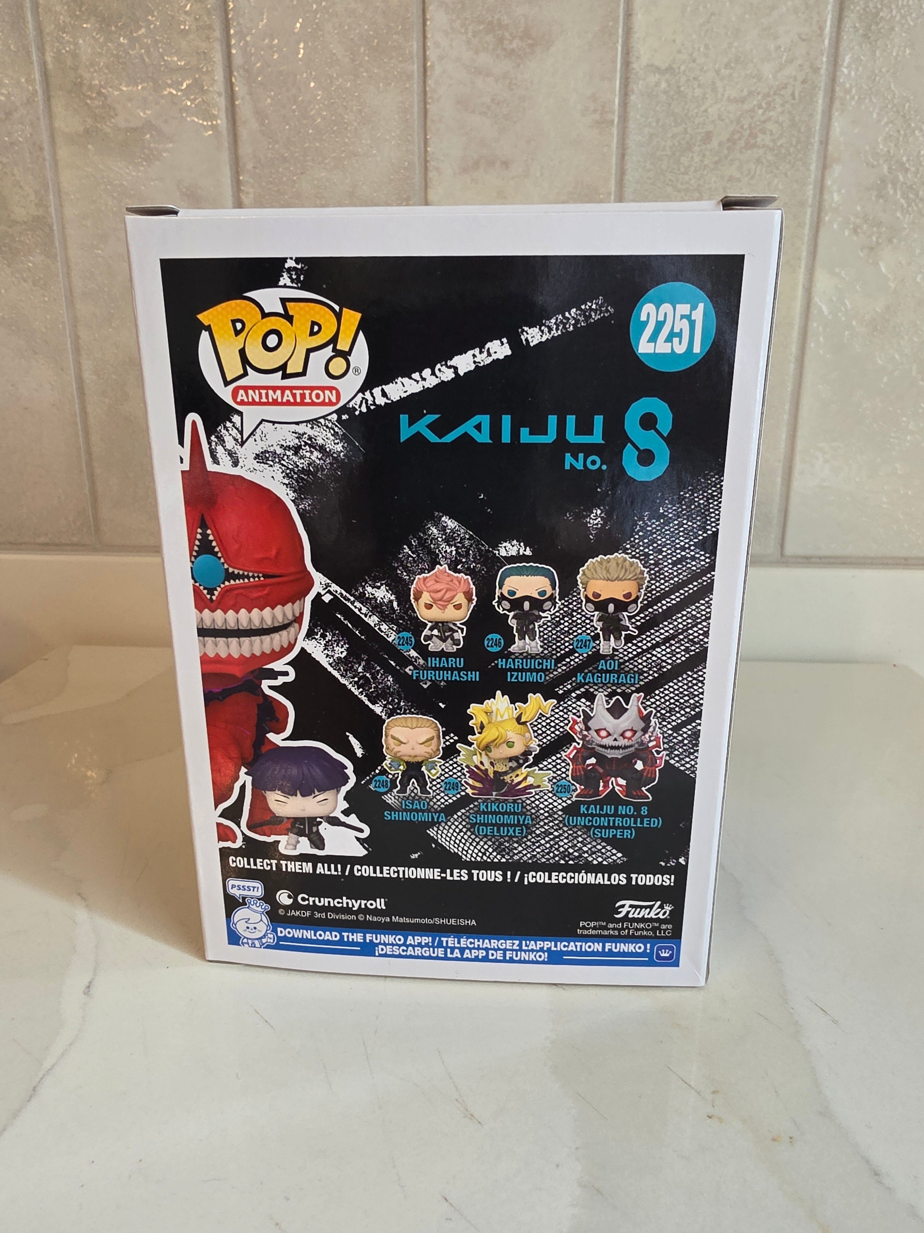 Funko Pop! Soshiro Hoshina Vs Kaiju No. 10 2251 (pre-owned) - Frog Vault Collectables