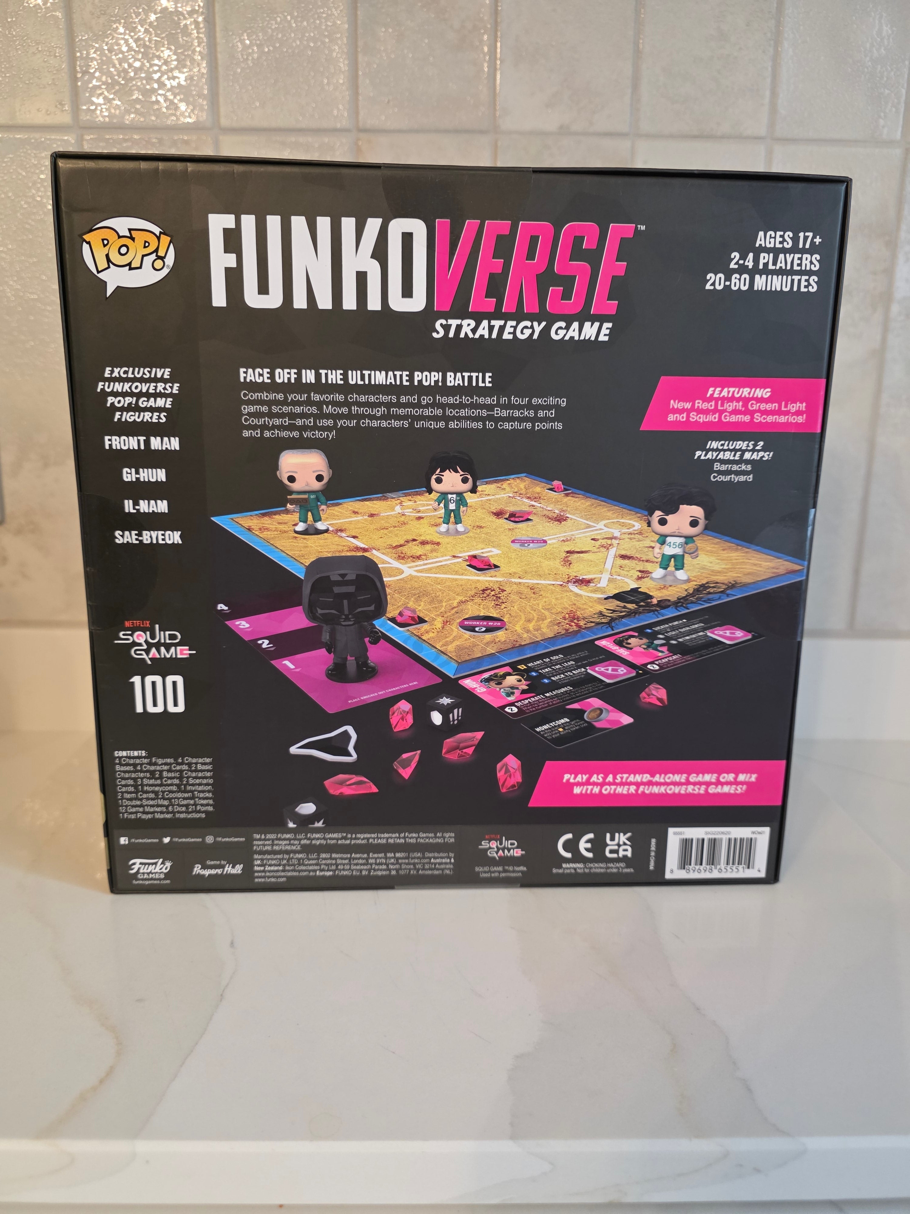 Funko Pop! Squid Game Funko Verse Stratergy Game (chase edition) new in box - Frog Vault Collectables