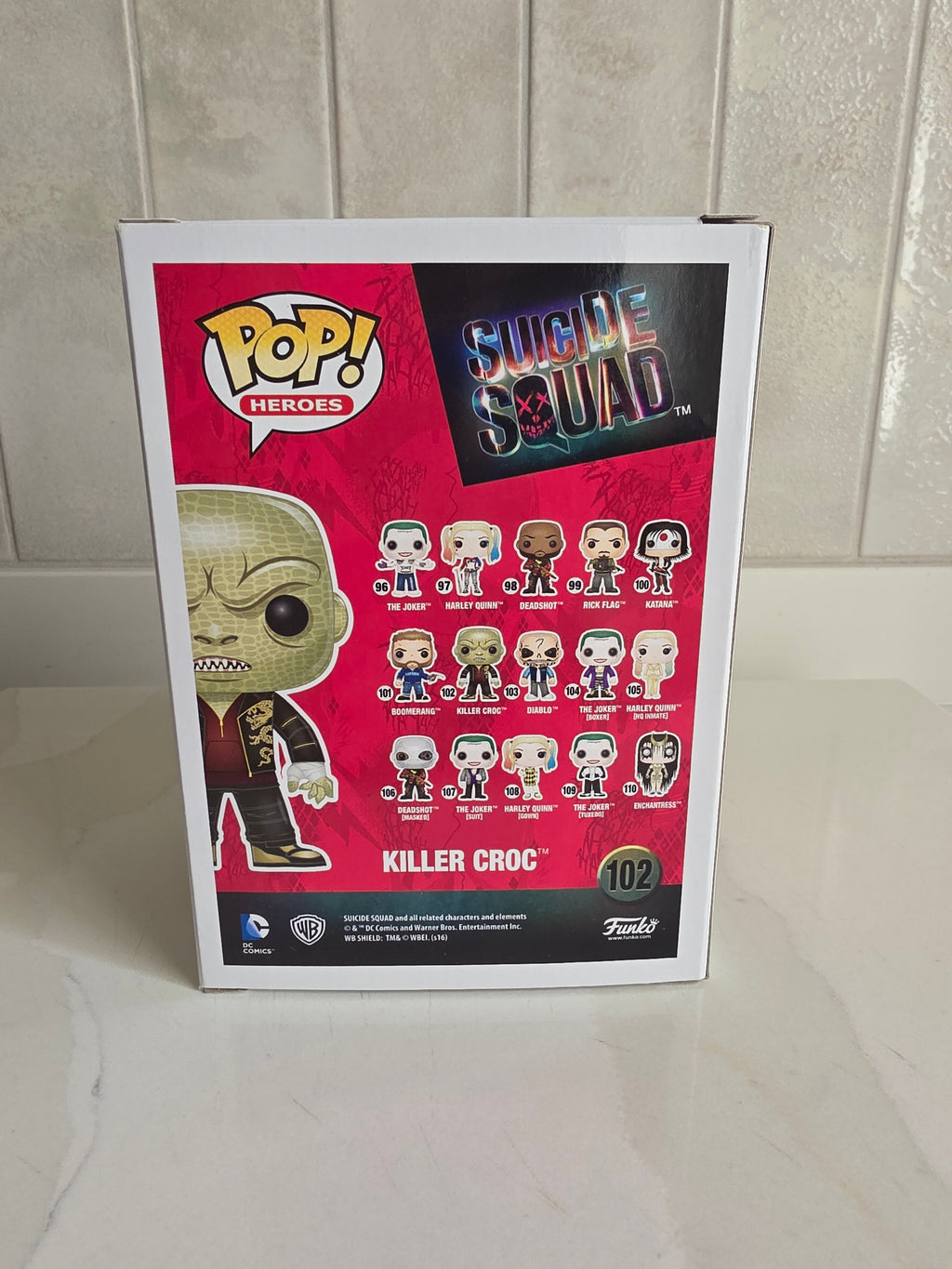 Funko Pop! Suicide Sqaud Killer Croc 102 (pre-owned) - Frog Vault Collectables