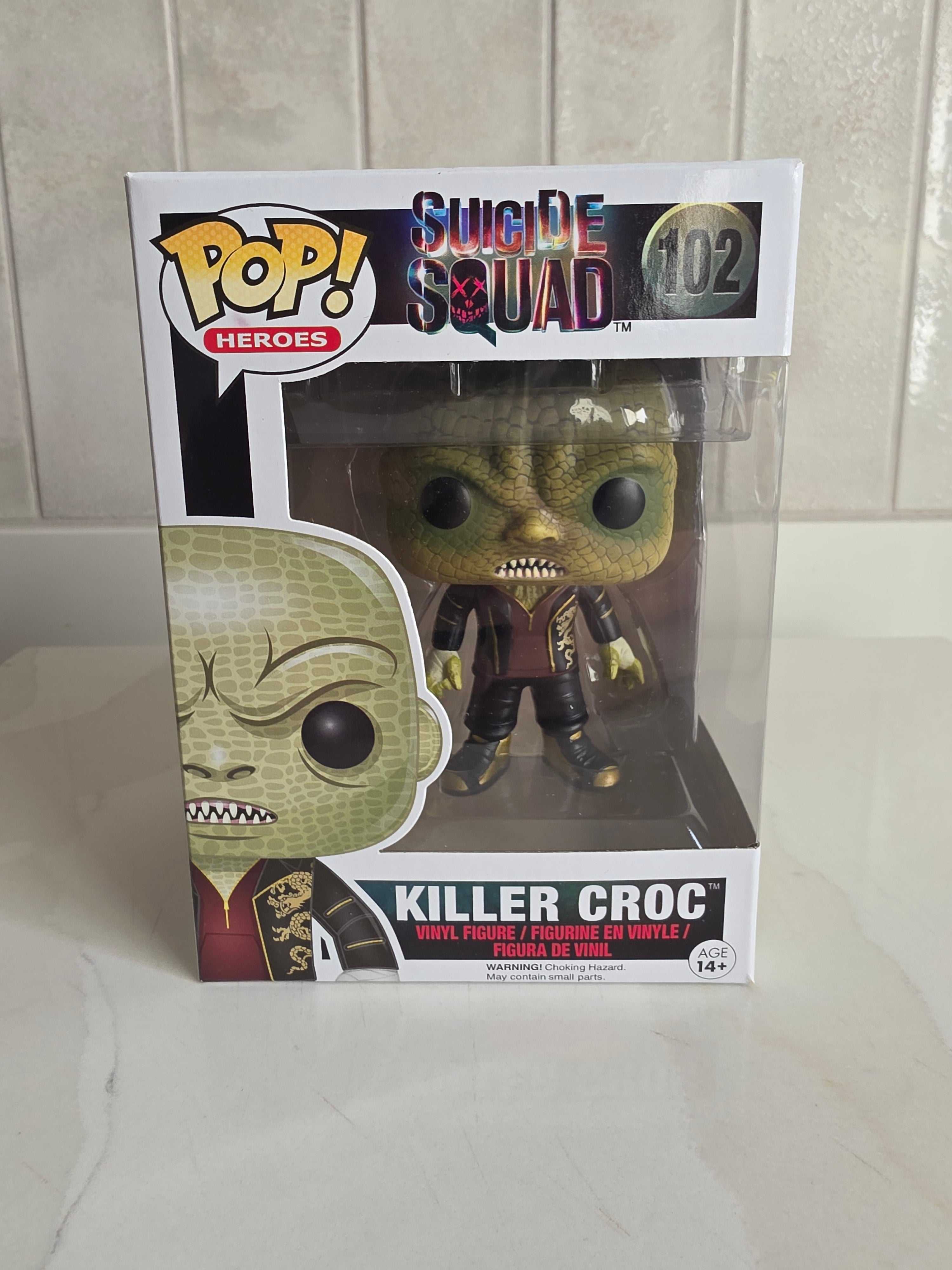 Funko Pop! Suicide Sqaud Killer Croc 102 (pre-owned) - Frog Vault Collectables