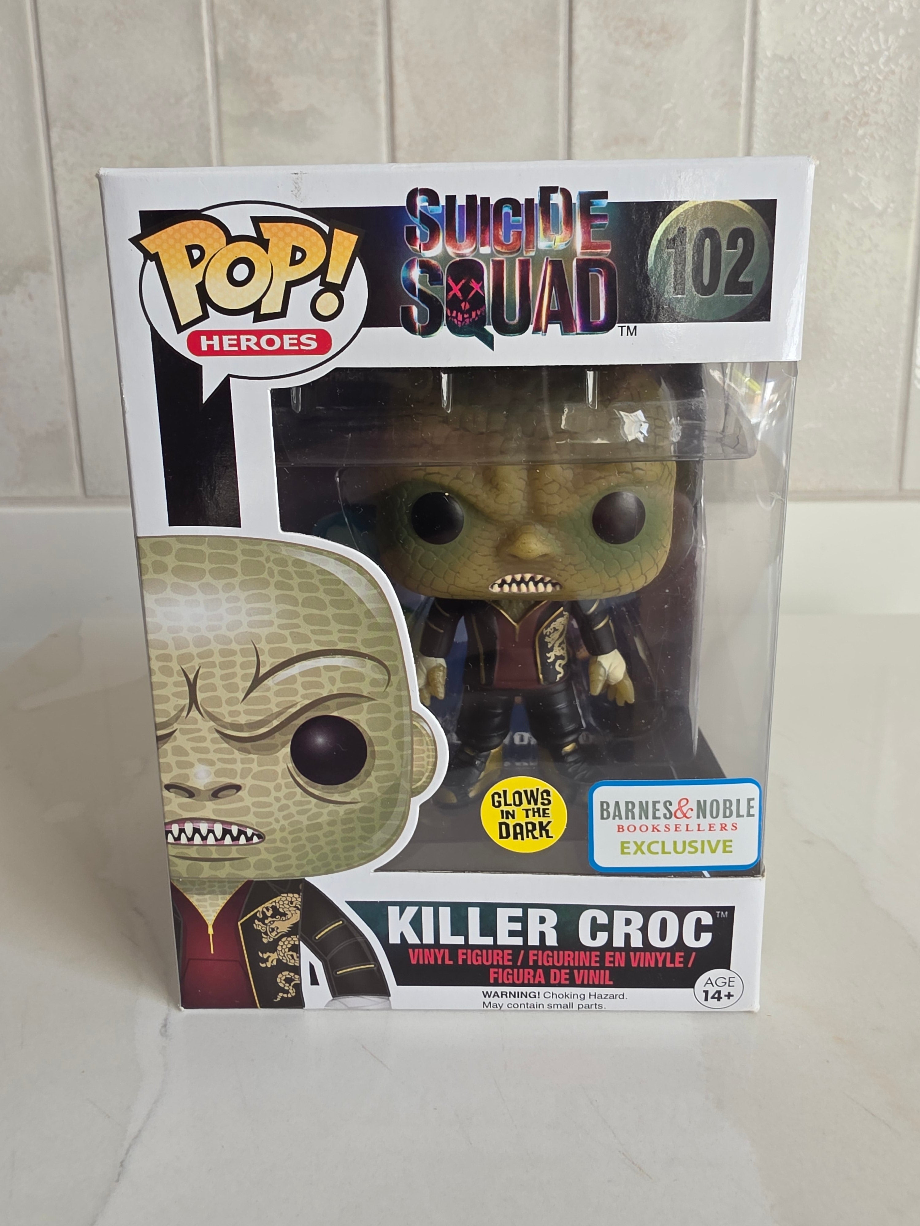 Funko Pop! Suicide Squad Killer Croc 102 (barnes & noble) (pre-owned) - Frog Vault Collectables
