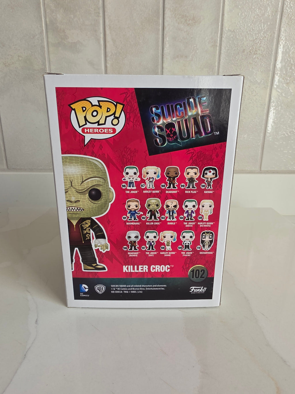 Funko Pop! Suicide Squad Killer Croc 102 (barnes & noble) (pre-owned) - Frog Vault Collectables