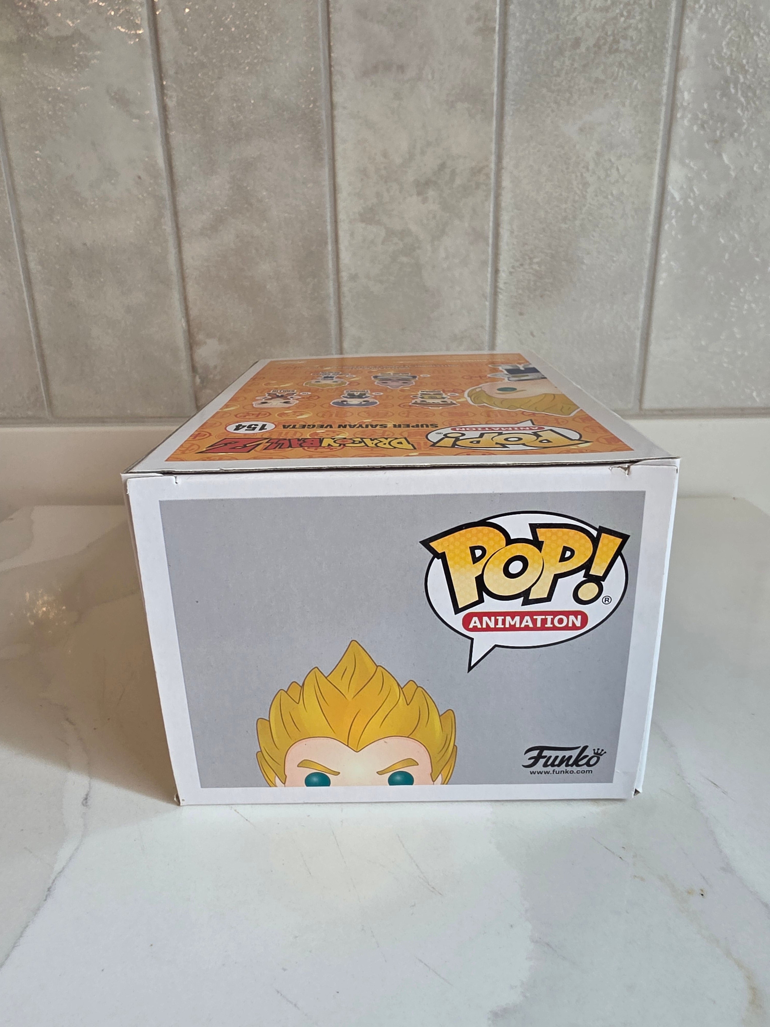 Funko Pop! Super Saiyan Vegeta 154 (pre-owned) - Frog Vault Collectables