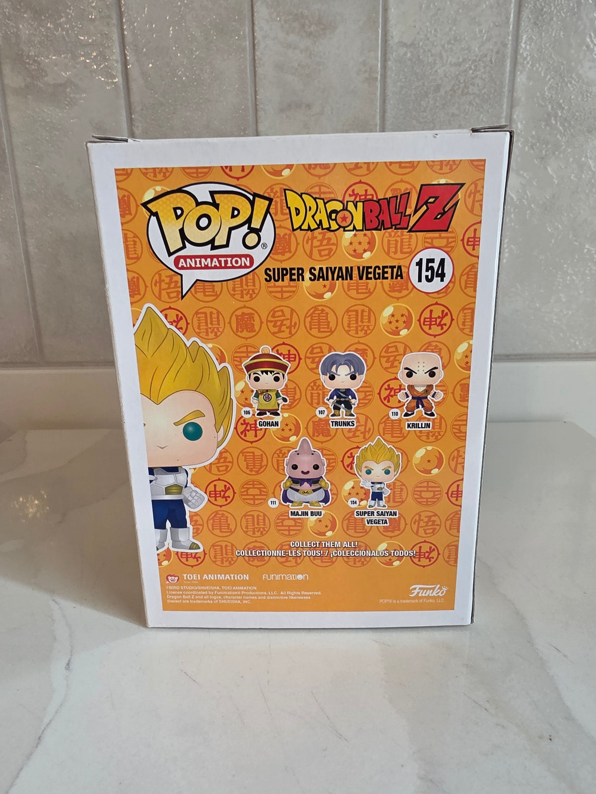 Funko Pop! Super Saiyan Vegeta 154 (pre-owned) - Frog Vault Collectables