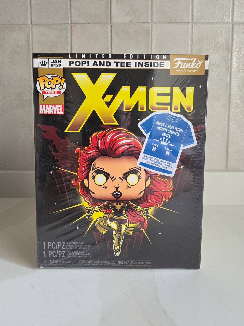 Funko Pop! Tees Marvel X-men Dark Pheonix - Size Medium (new) - Frog Vault Collectables