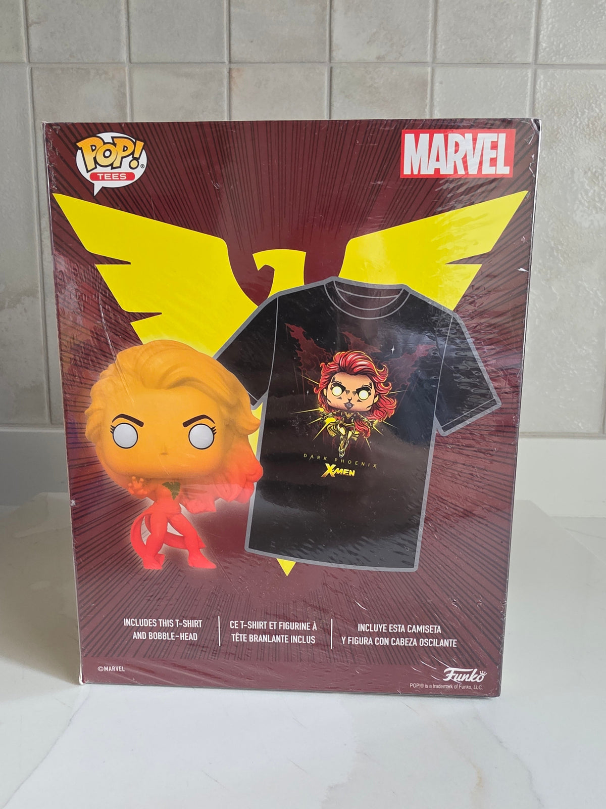 Funko Pop! Tees Marvel X-men Dark Pheonix - Size Medium (new) - Frog Vault Collectables