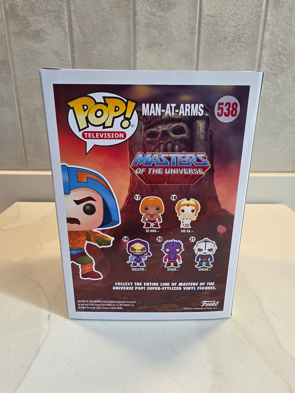 Funko Pop! Television Man-at-arms 538 (pre-owned) - Frog Vault Collectables