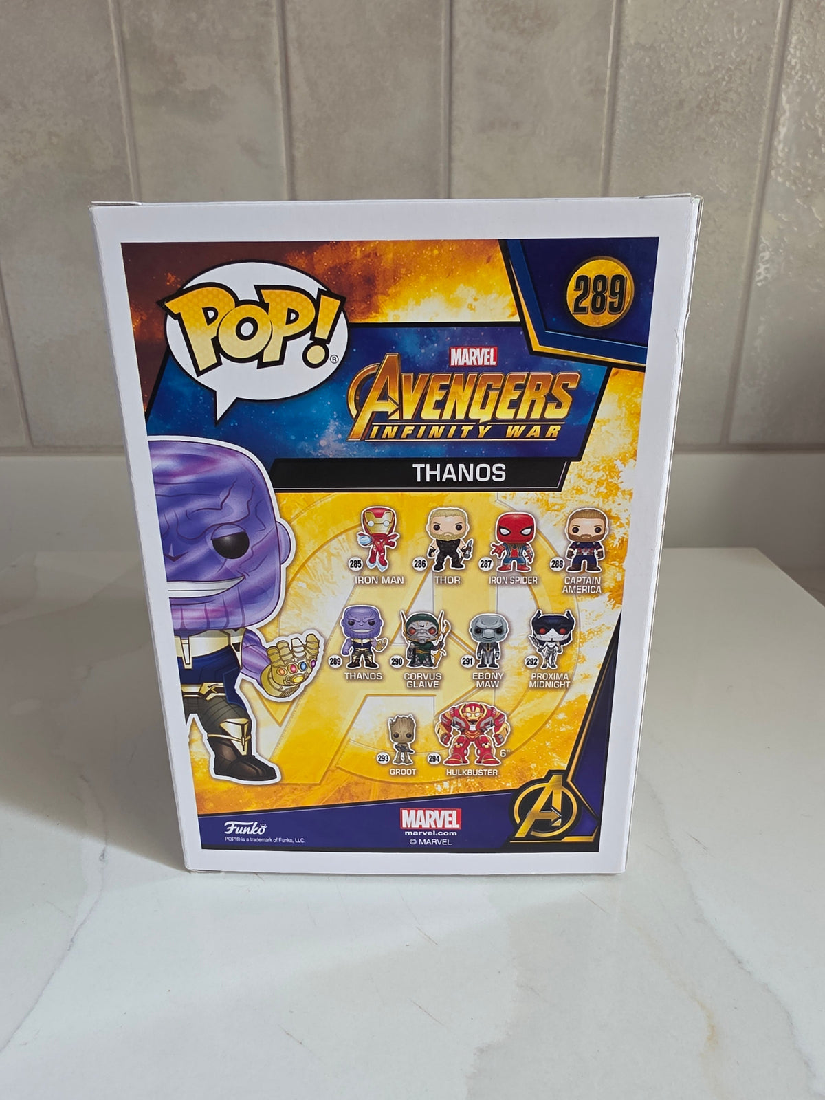 Funko Pop! Thanos 289 special edition (pre-owned) - Frog Vault Collectables