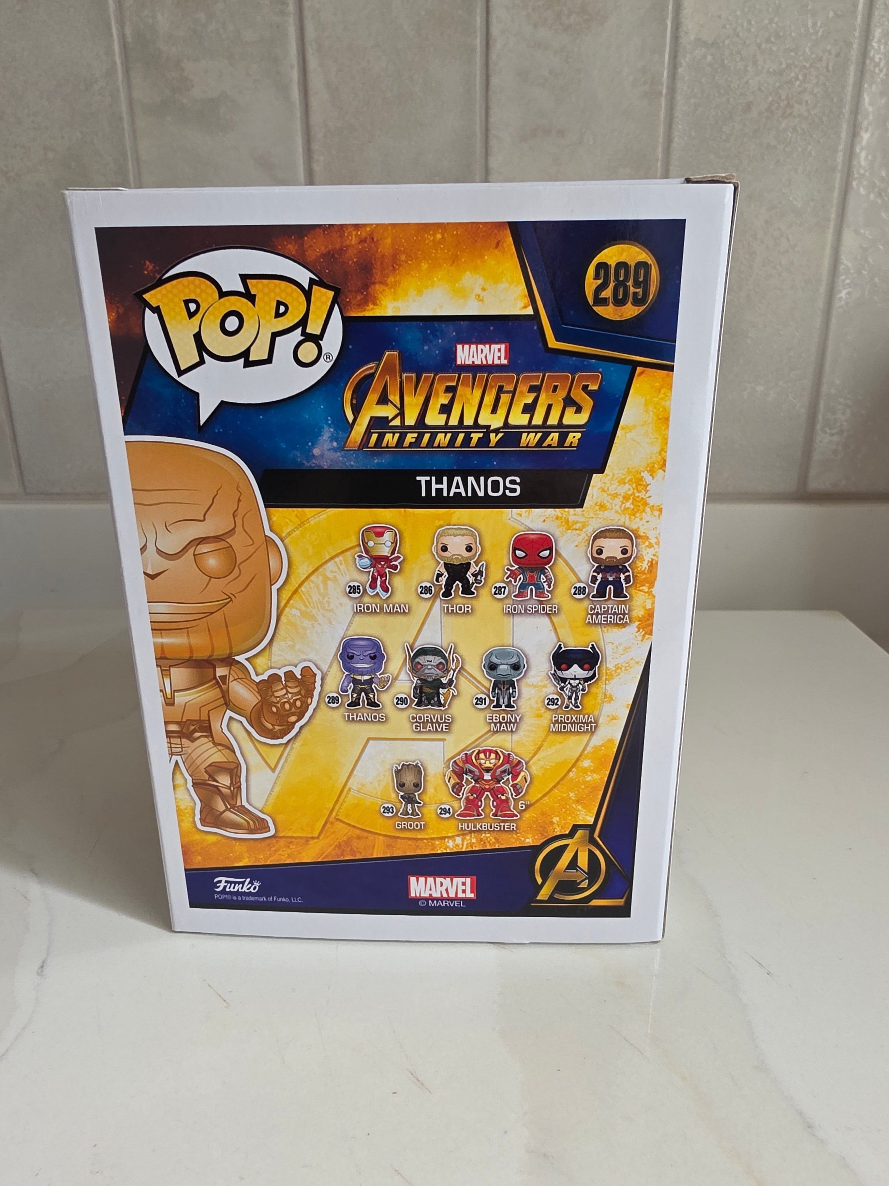 Funko Pop! Thanos 289 (walmart) (pre-owned) - Frog Vault Collectables