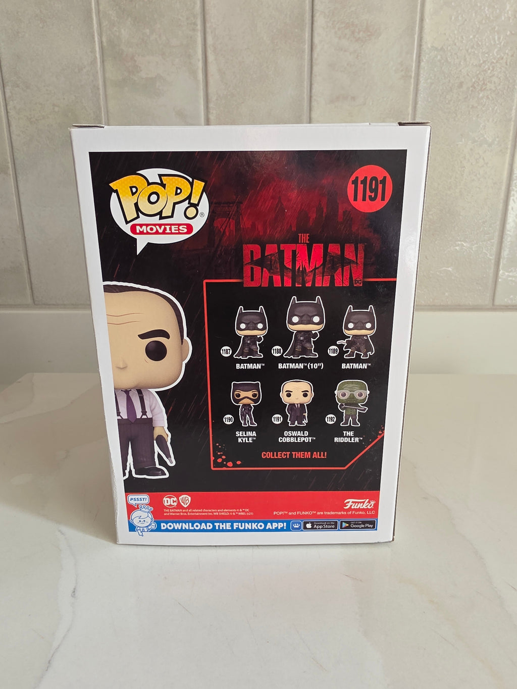 Funko Pop! The Batman Oswald Cobblepot 1191 Chase edition (pre-owned) - Frog Vault Collectables