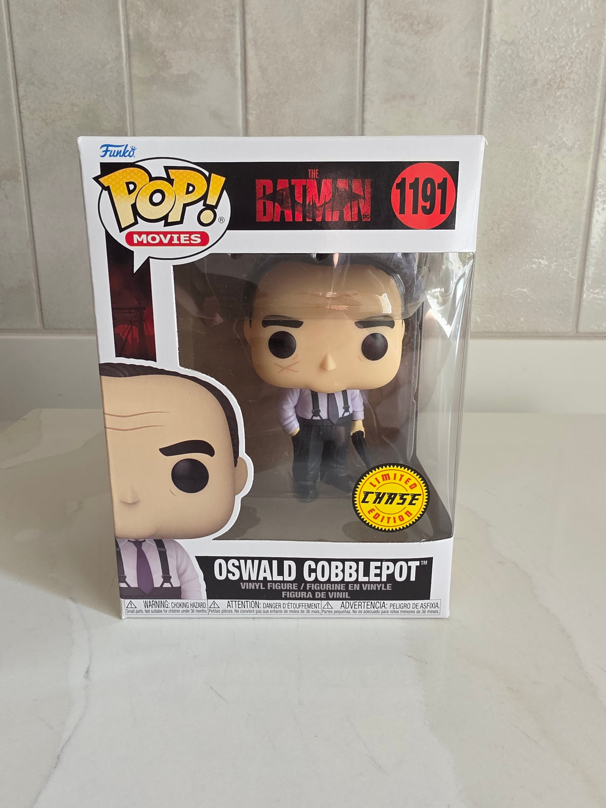 Funko Pop! The Batman Oswald Cobblepot 1191 Chase edition (pre-owned) - Frog Vault Collectables