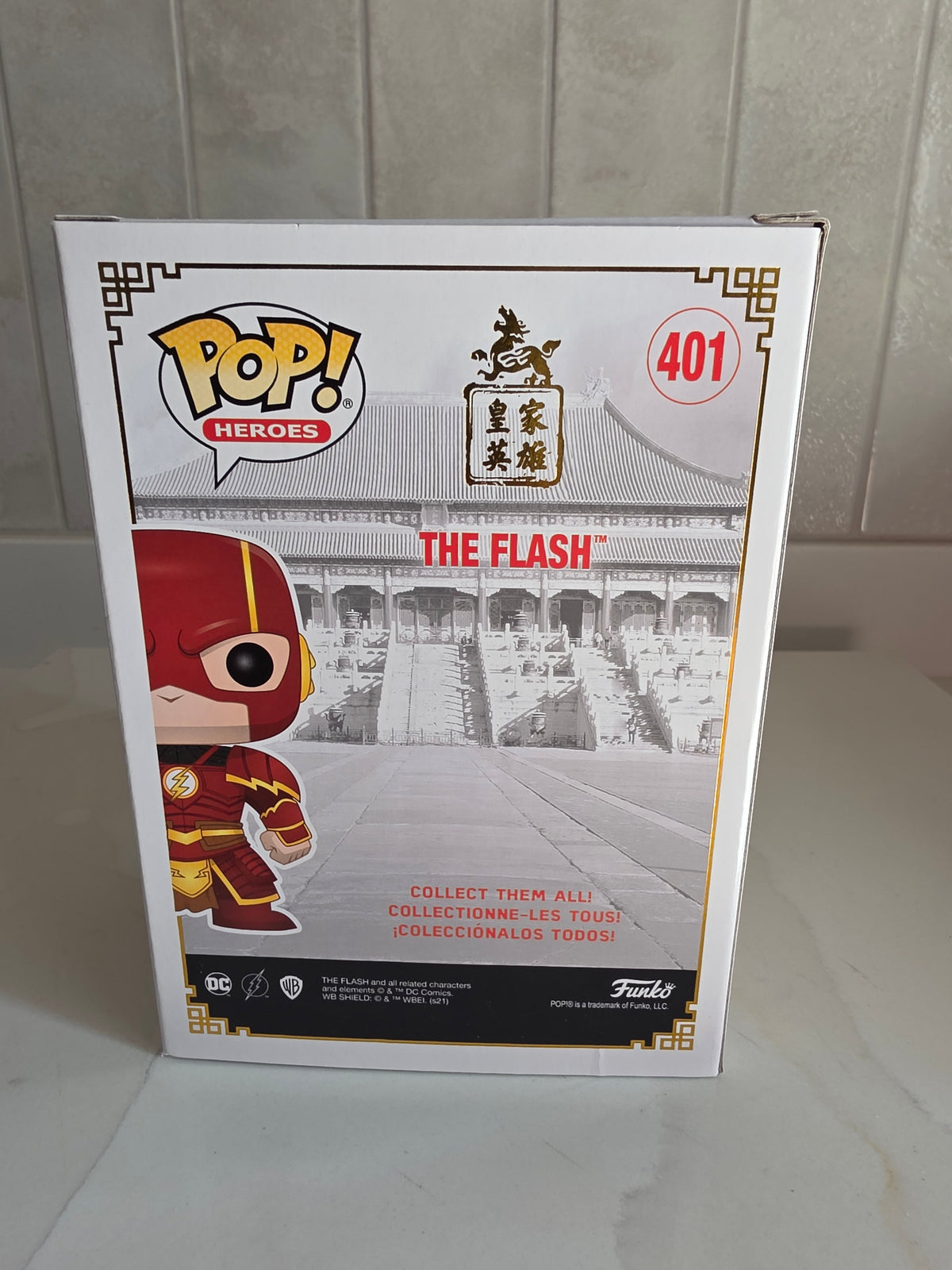 Funko Pop! The Flash (reverse flash imperial palace) 401 (pre-owned) - Frog Vault Collectables