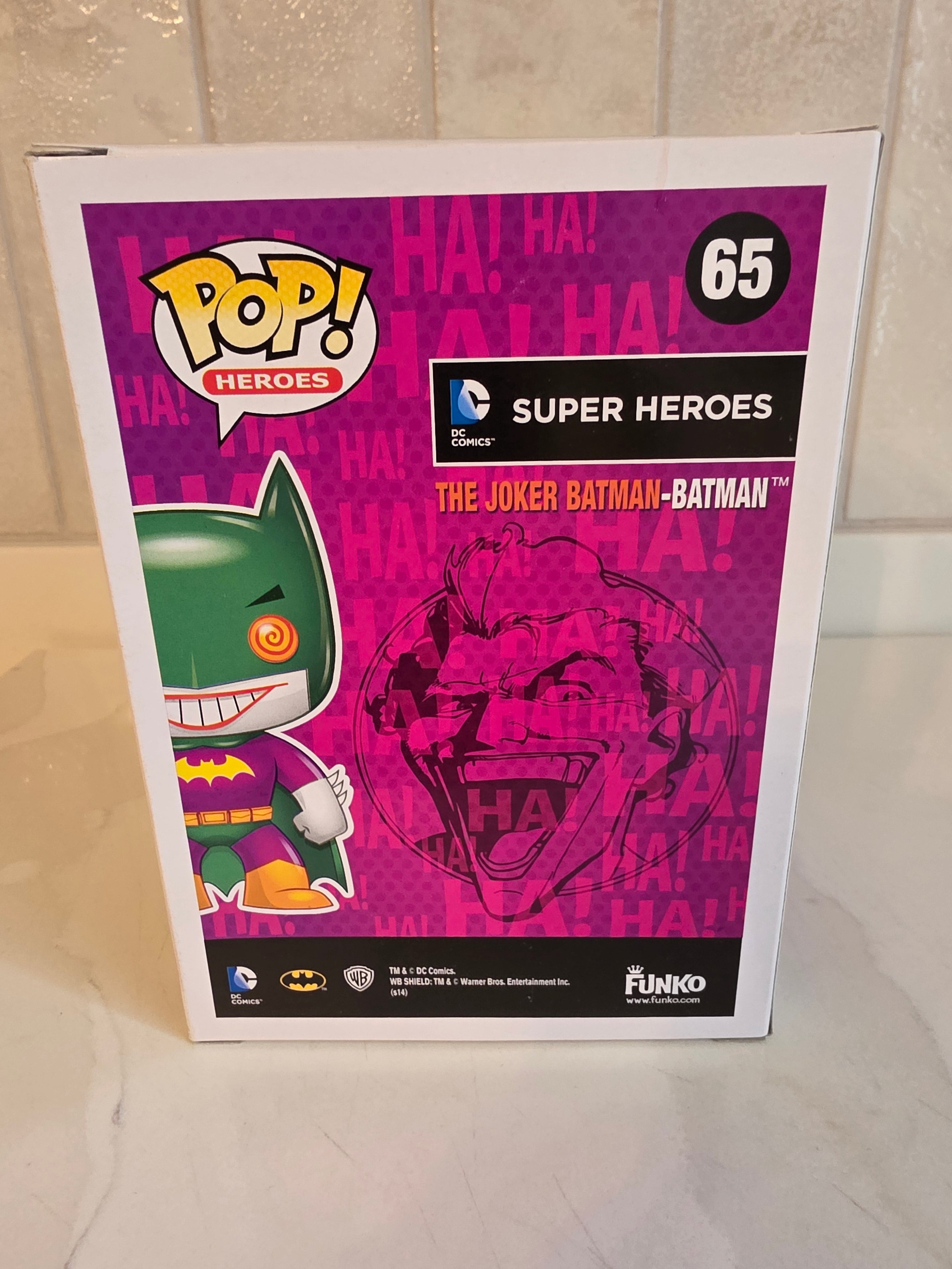 Funko Pop! The Joker Batman 65 (pre-owned) - Frog Vault Collectables