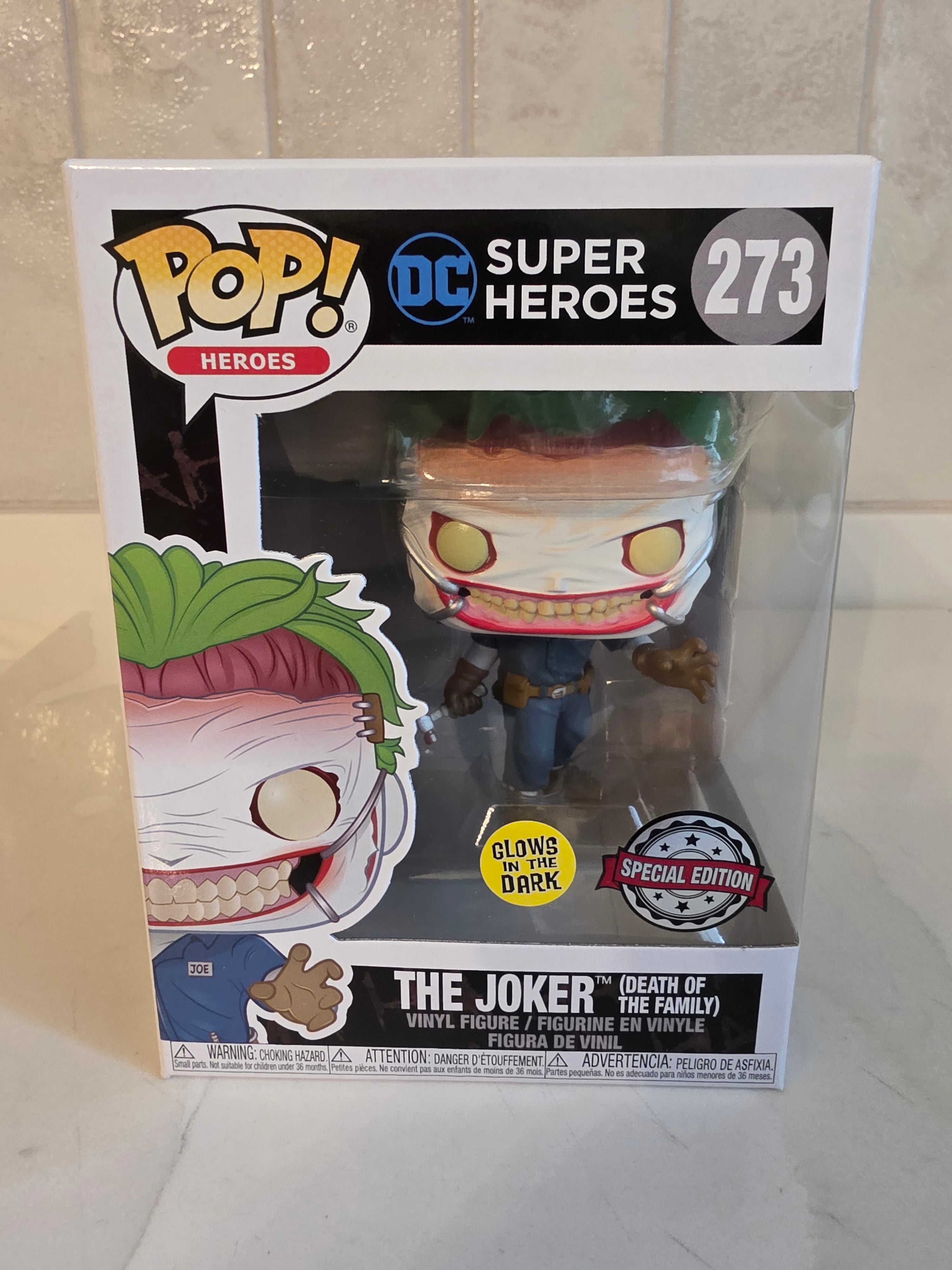 Funko Pop! The Joker (death of the family) 273 (pre-owned) - Frog Vault Collectables