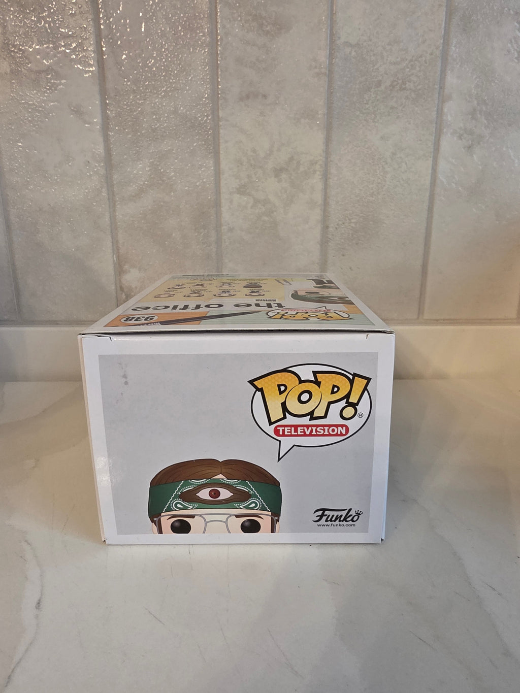 Funko Pop! The office Dwight Schrute as Recyclops 938 (pre-owned) - Frog Vault Collectables
